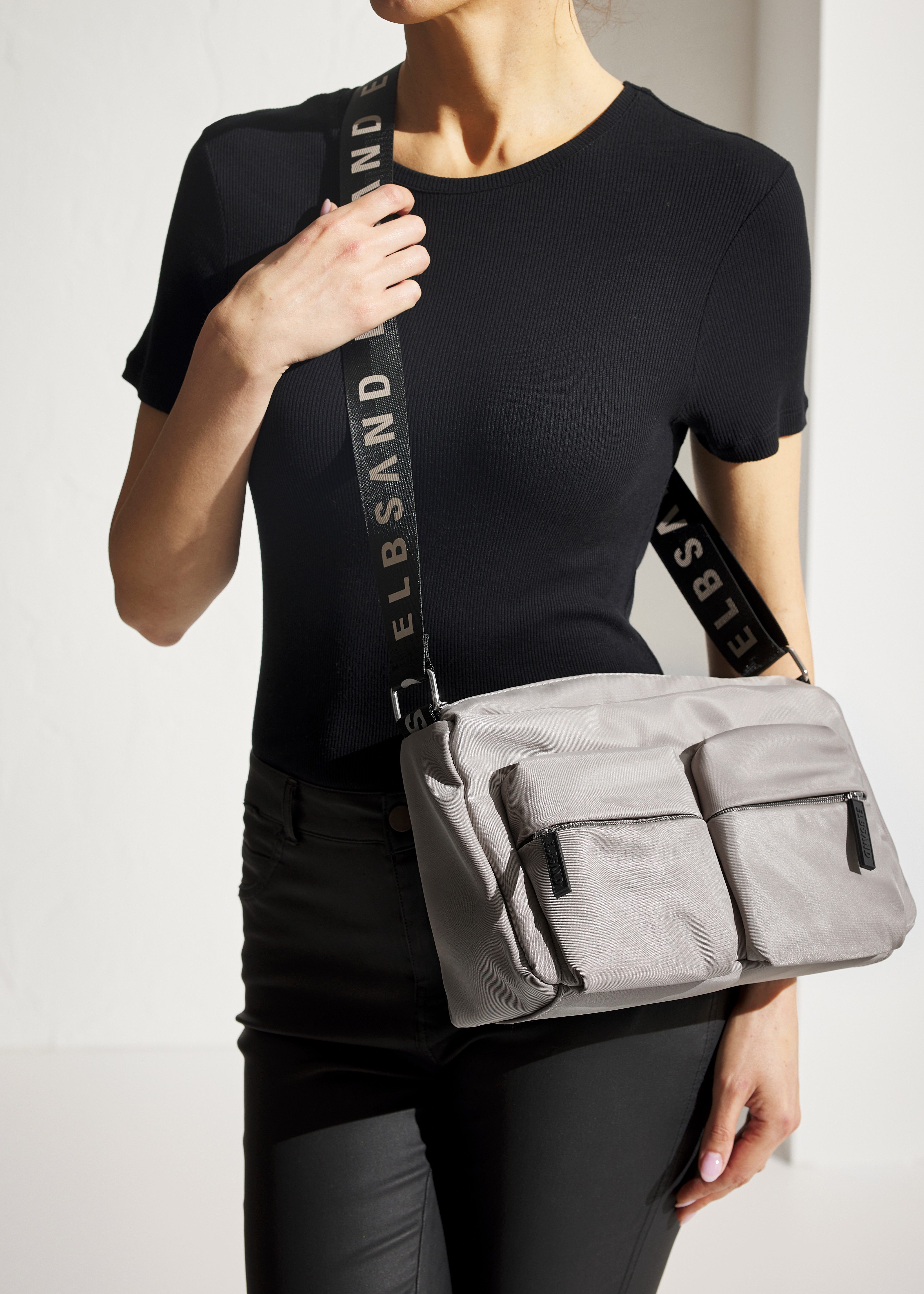 Elbsand Schoudertas Handtas, handtas, crossbody bag VEGAN