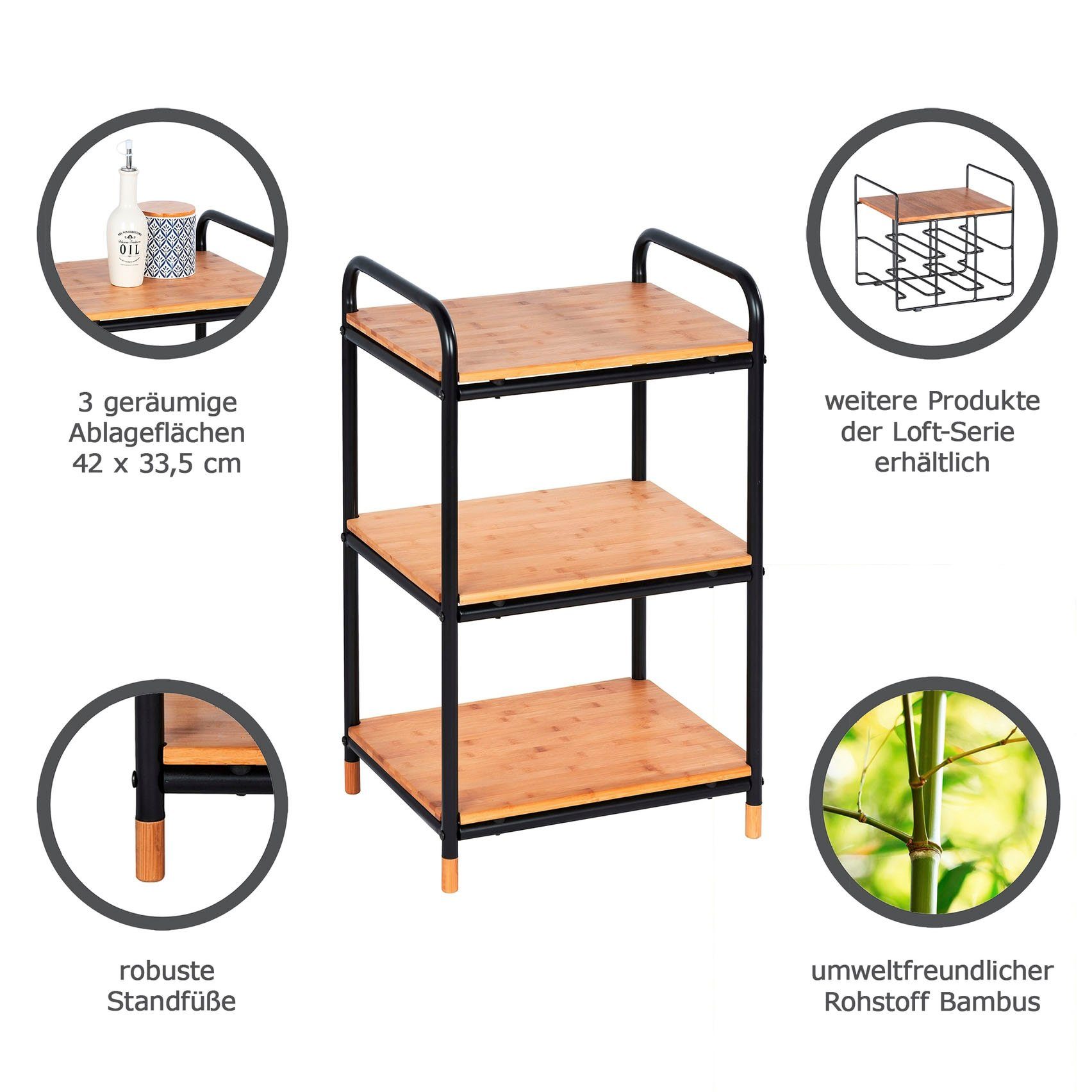 WENKO Stellingkast Loft 3 verdiepingen