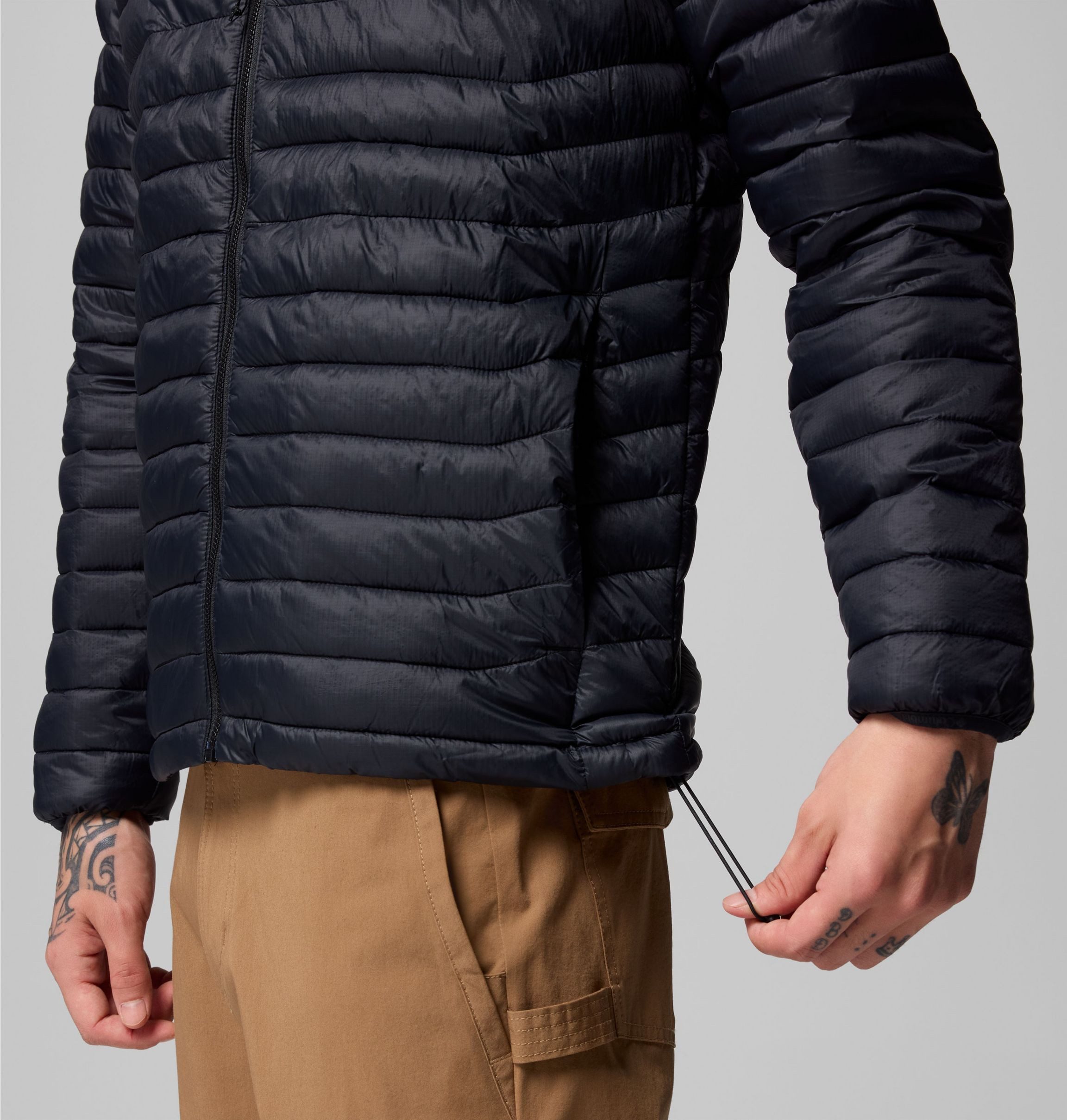 Columbia Gewatteerde jas POWDER PASS HOODED JACKET (1 stuk)