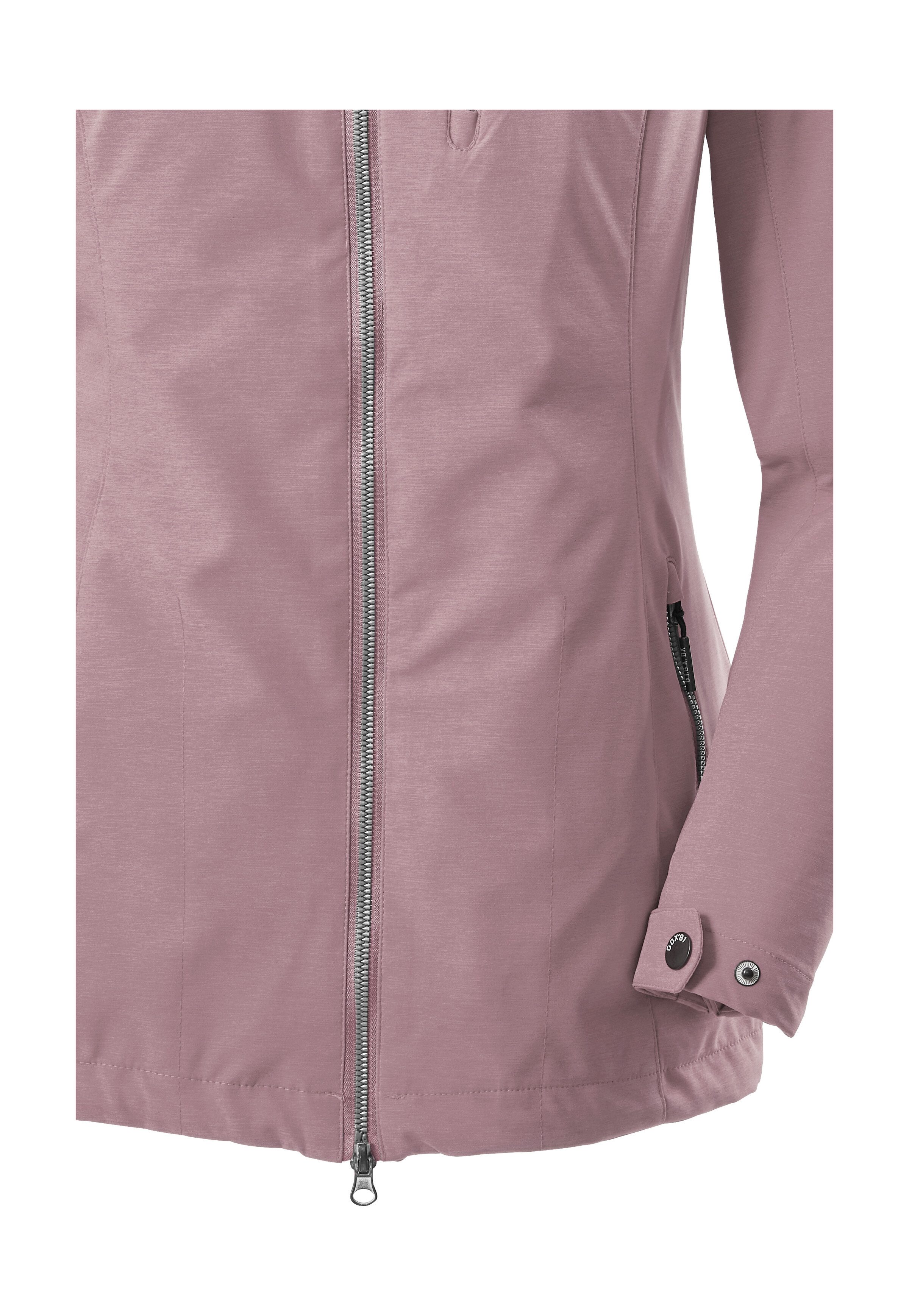 G.I.G.A. DX by killtec Softshell-jack Solena Waterafstotend, afneembare capuchon, verstelbare manchetten, duurzaam