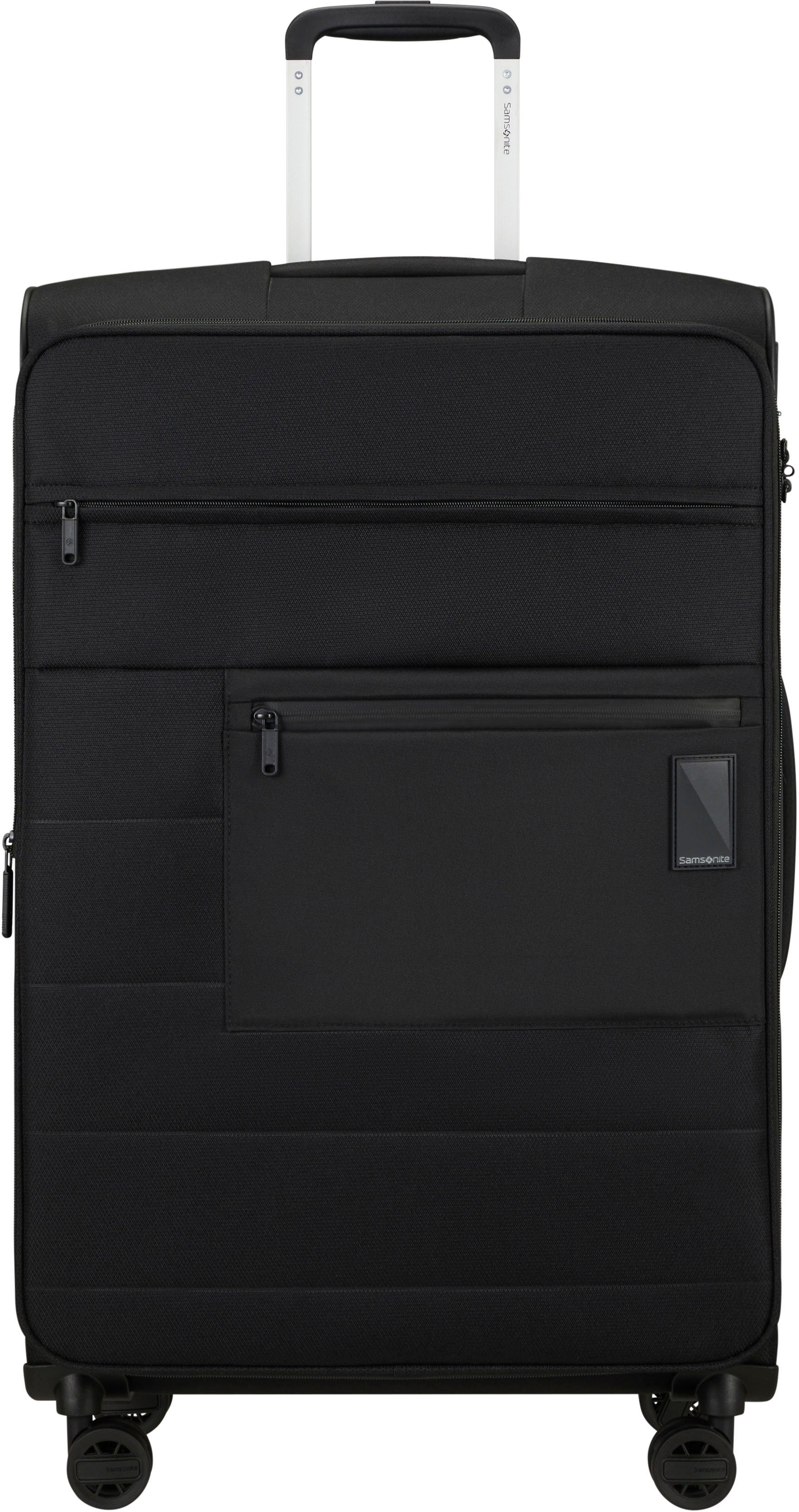 Samsonite Vaycay Spinner 77 EXP black Zachte koffer