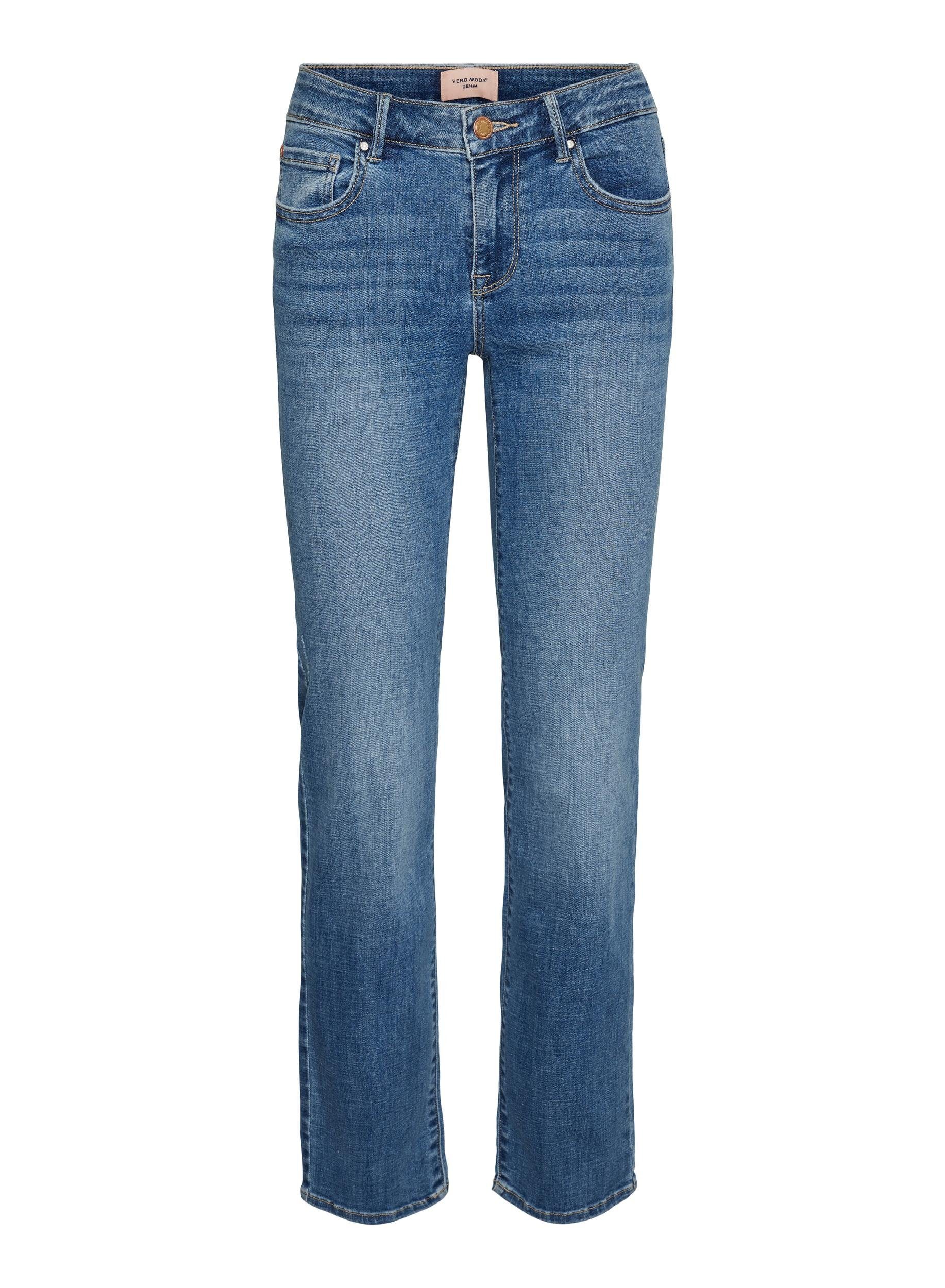 Vero Moda Straight jeans VMFLASH MR STRAIGHT JEANS LI347 GA NOOS