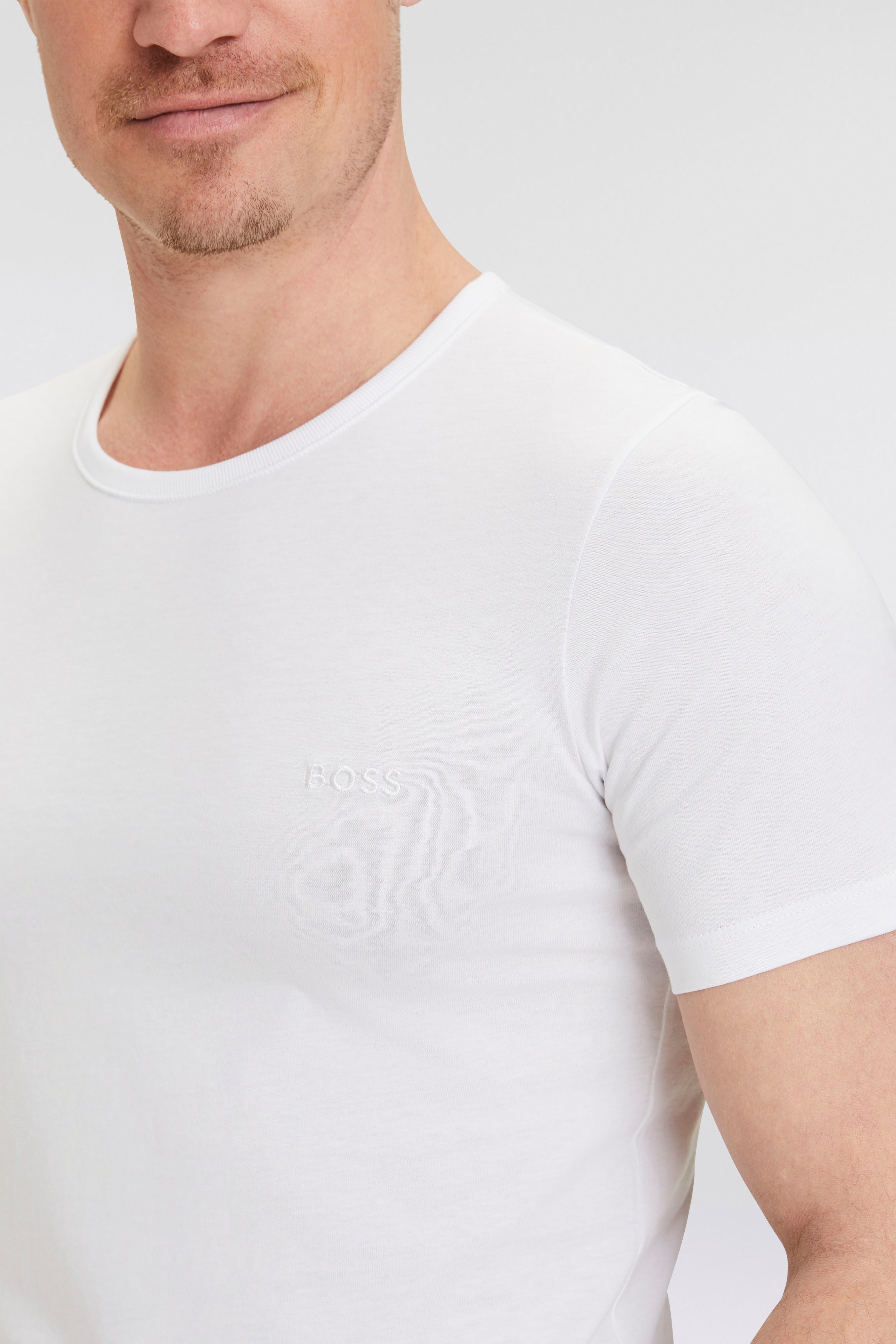BOSS T-shirt Ronde hals BOSS ONE x David Beckham (3-delig, Set van 3)