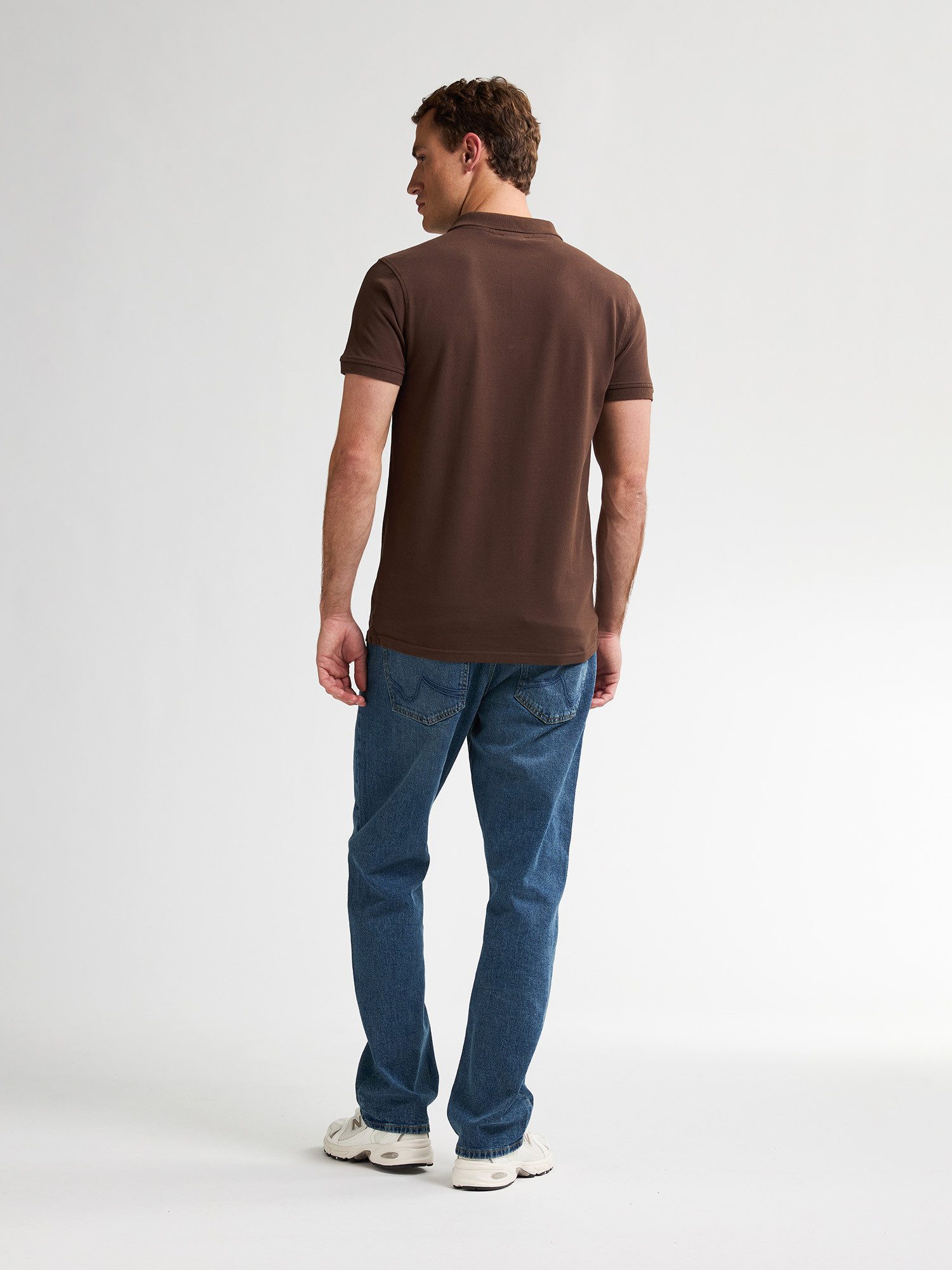 Petrol Industries Poloshirt met geborduurd logo