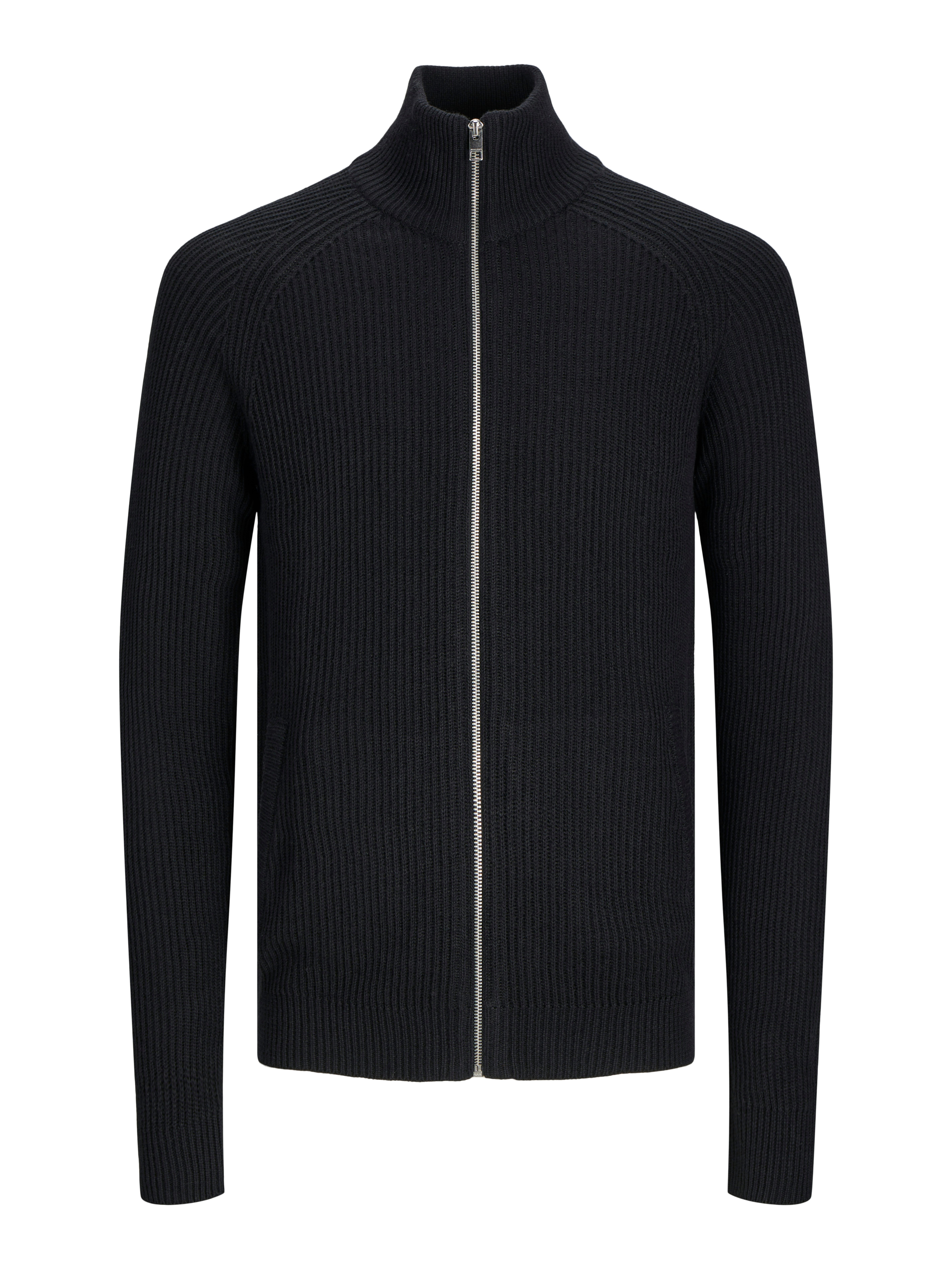 Jack & Jones Vest JJPANNEL KNIT ZIP CARDIGAN AW24