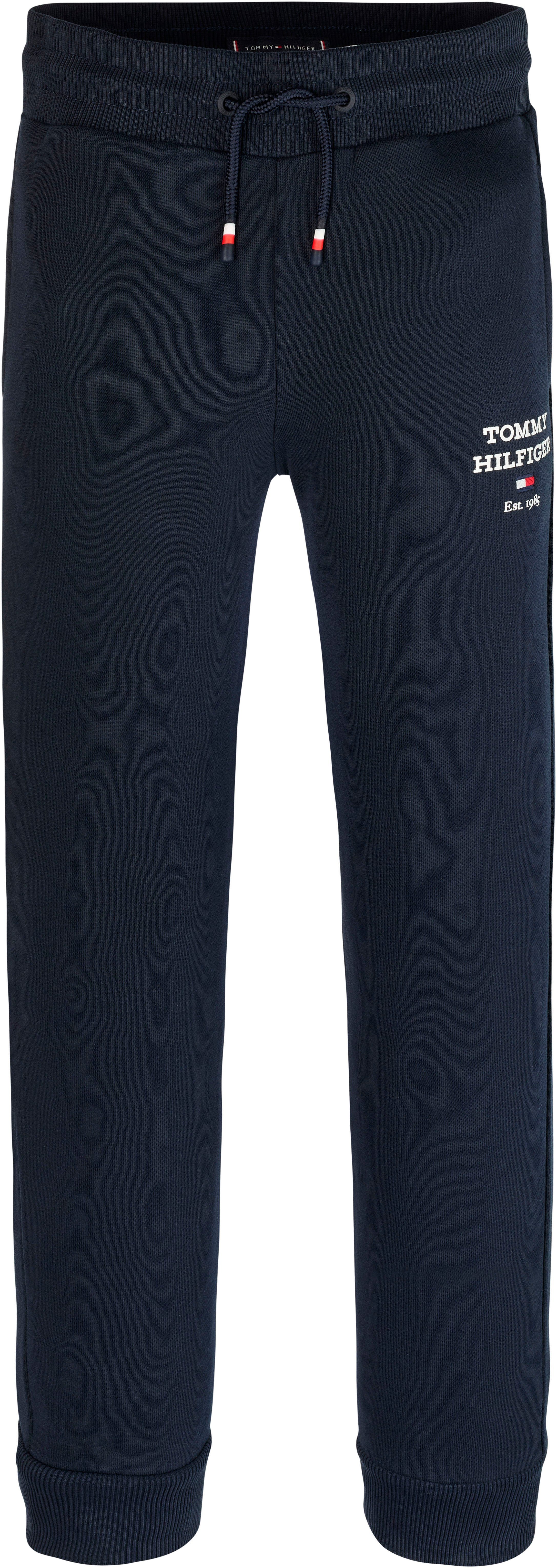 Tommy Hilfiger Sweatbroek TH LOGO SWEATPANTS met een logo-opschrift