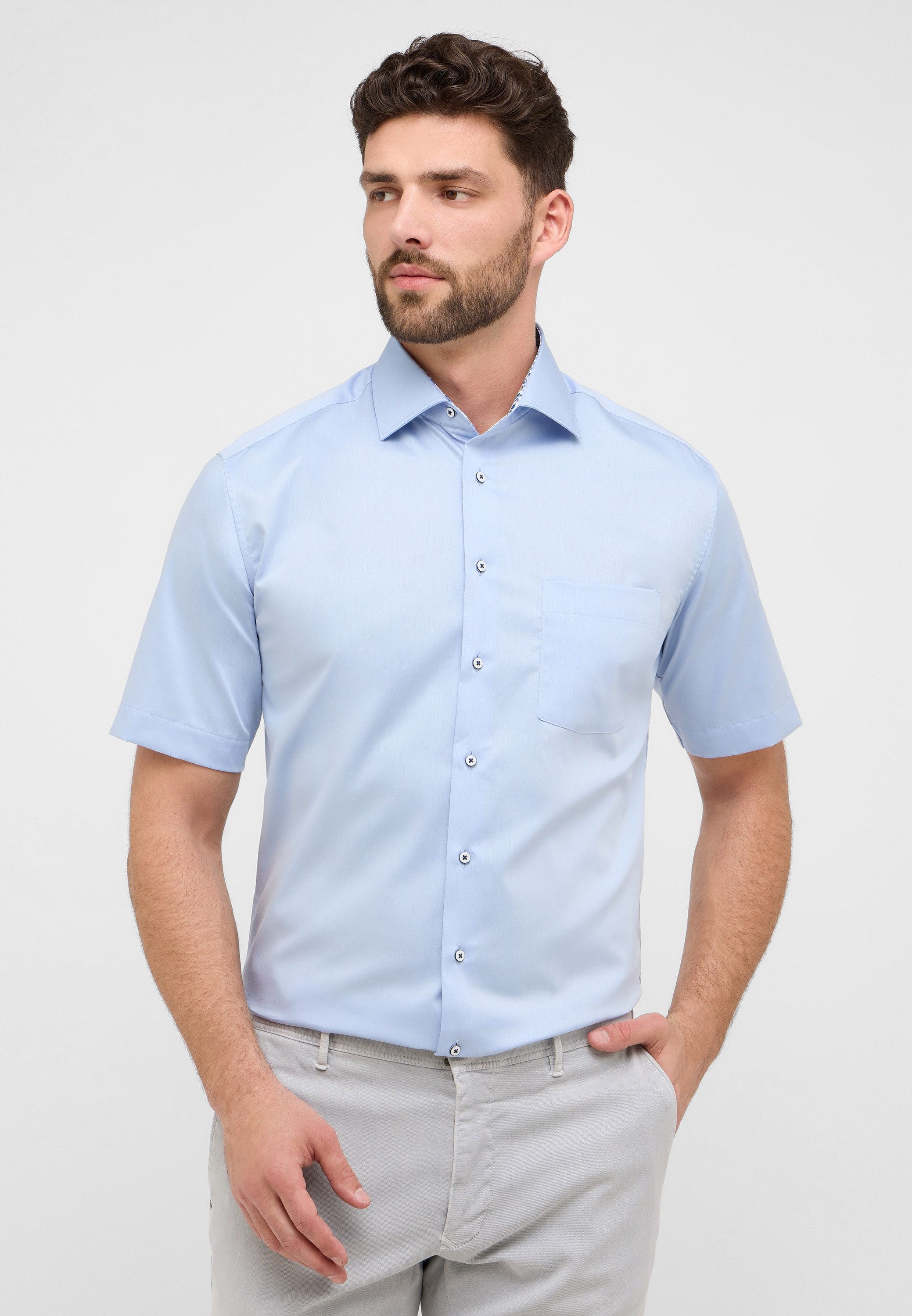 Eterna Overhemd met korte mouwen MODERN FIT