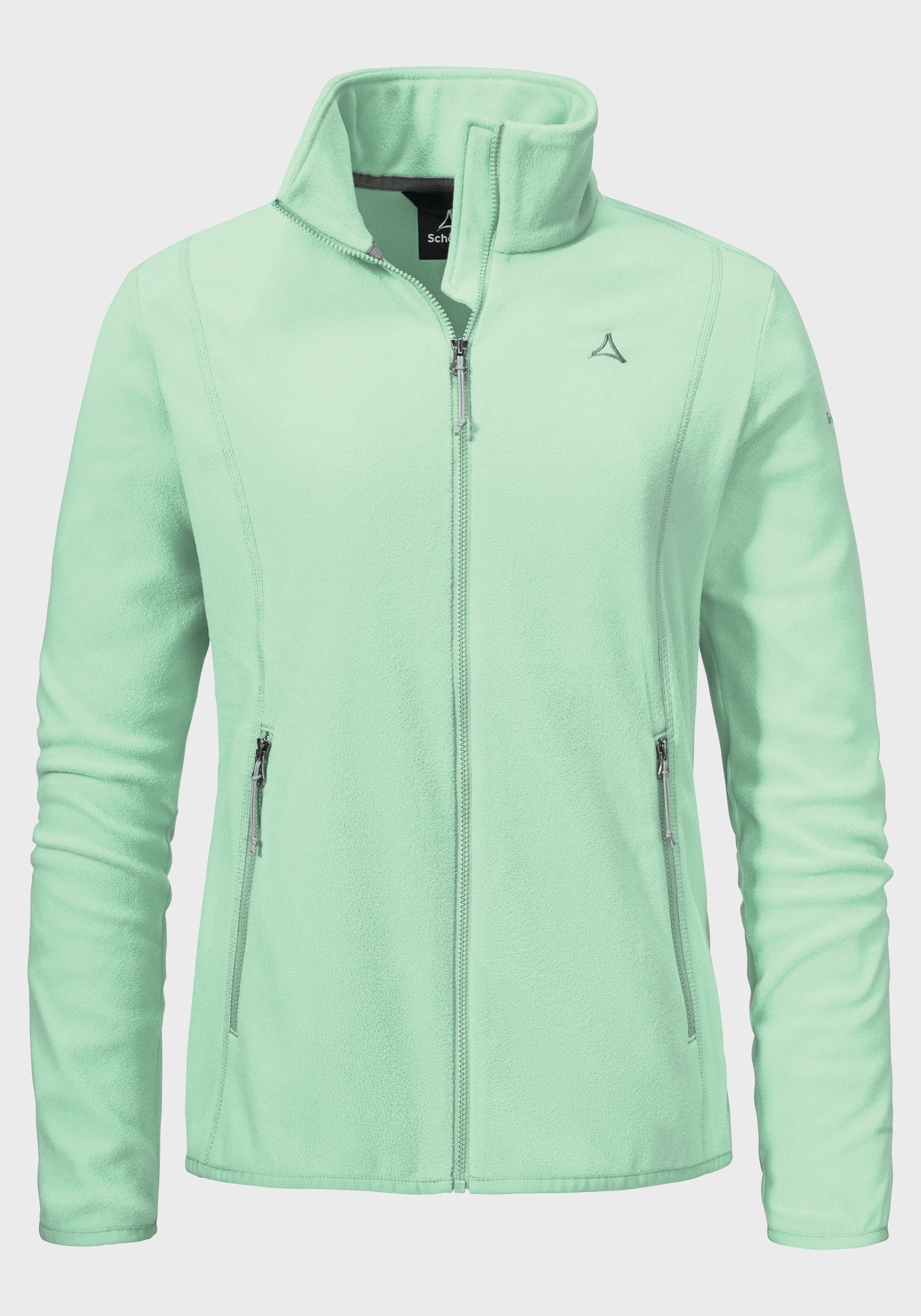 Schöffel Fleecejack Hiking Fleece Jk Style Ash WMS dames fleece vesten maat 40 groen