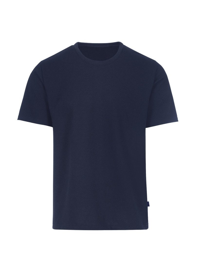 Trigema T-shirt TRIGEMA T-shirt (1-delig) heren t-shirts maat L blauw