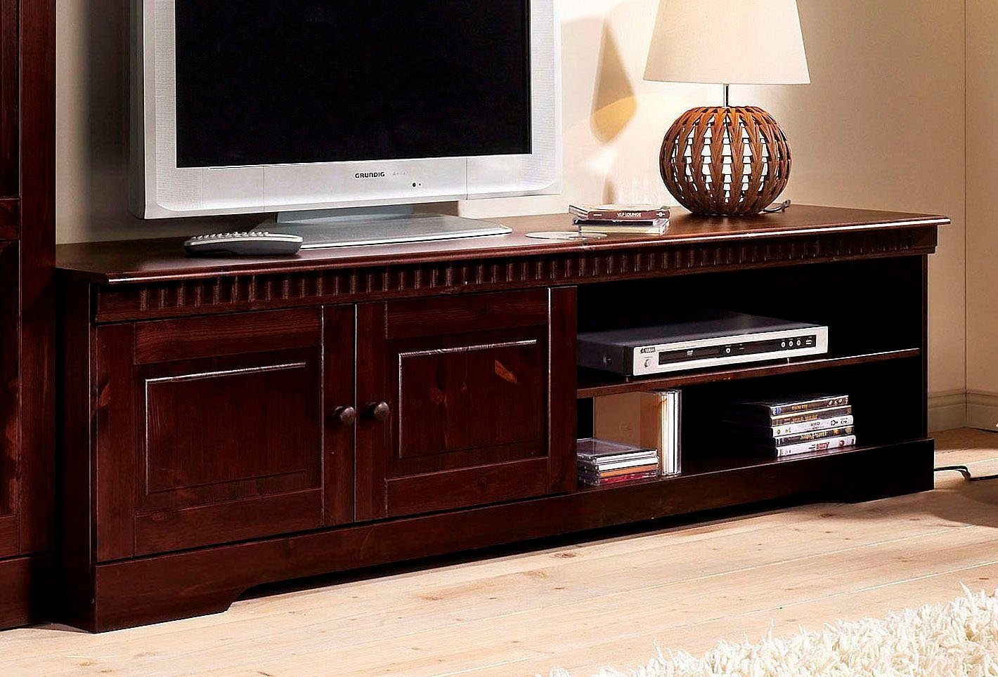 Home affaire Tv-meubel Cubrix Commode van mooi massief dennenhout, breedte 162 cm