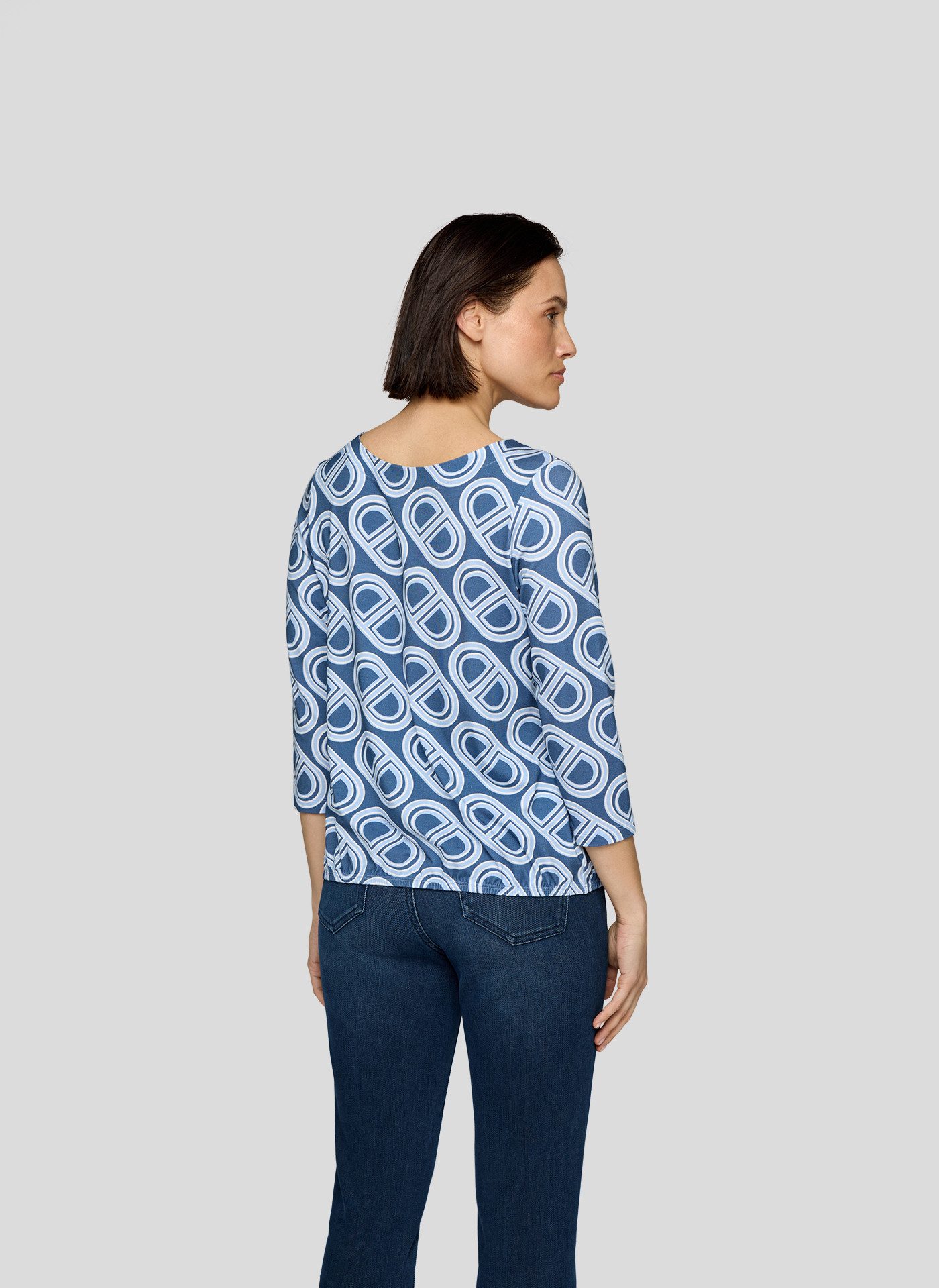 Rabe Shirt met 3/4 mouwen met print all-over
