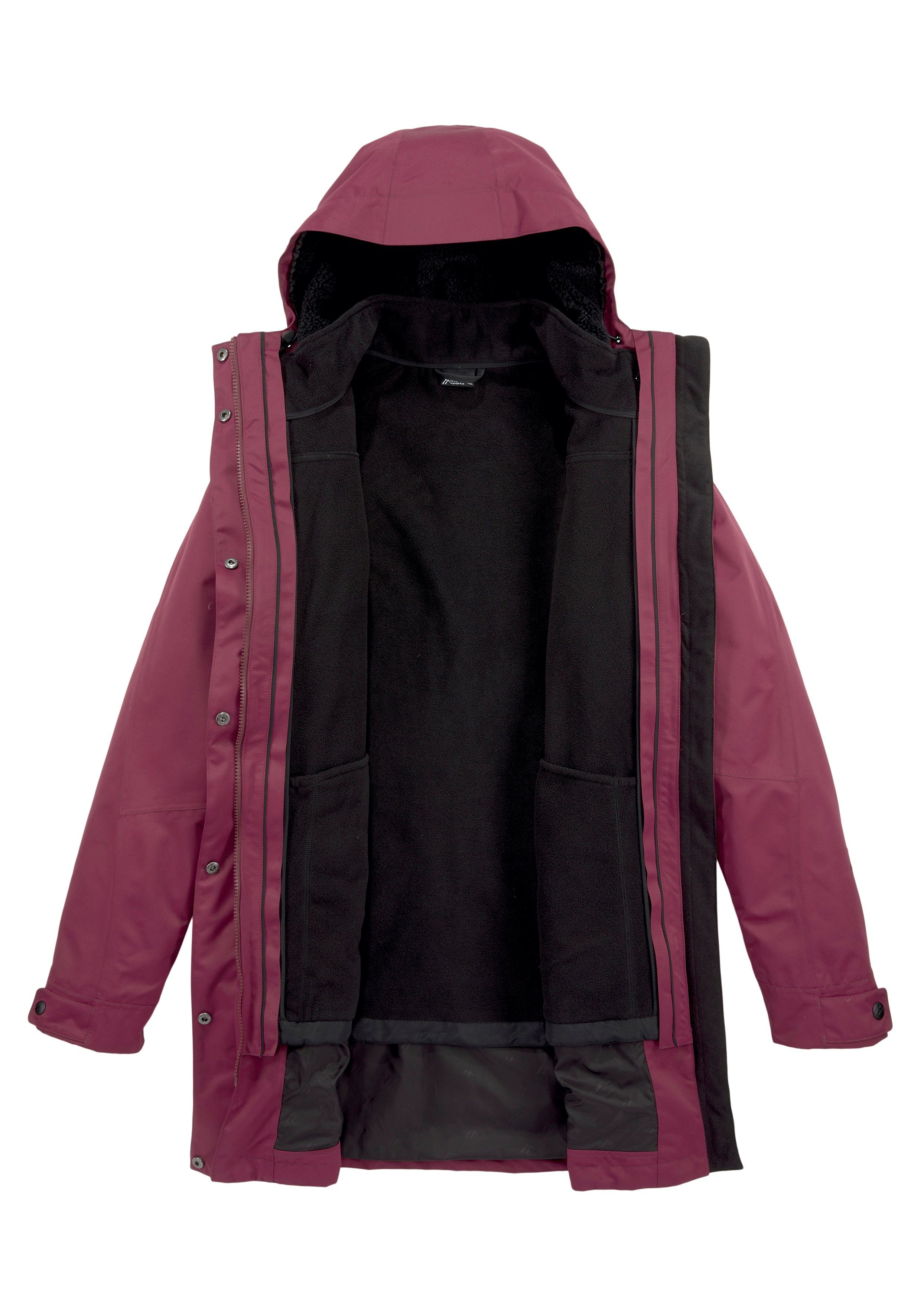 Maier Sports Functionele 3-in-1-jas Dubbele jas dames