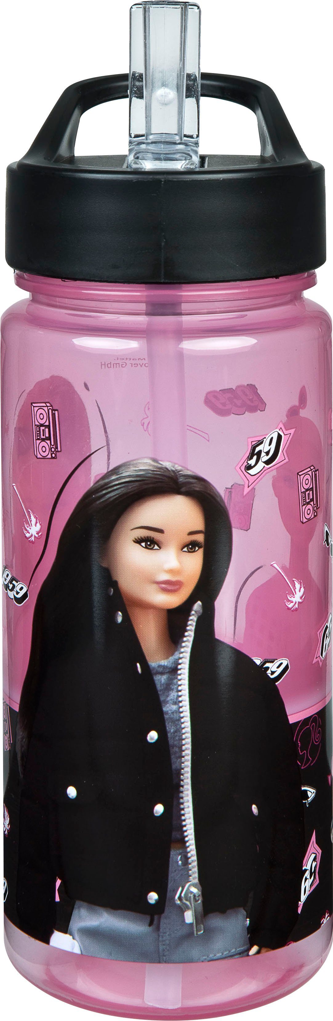 Scooli Lunchbox & drinkfles, Barbie (set, 2-delig)