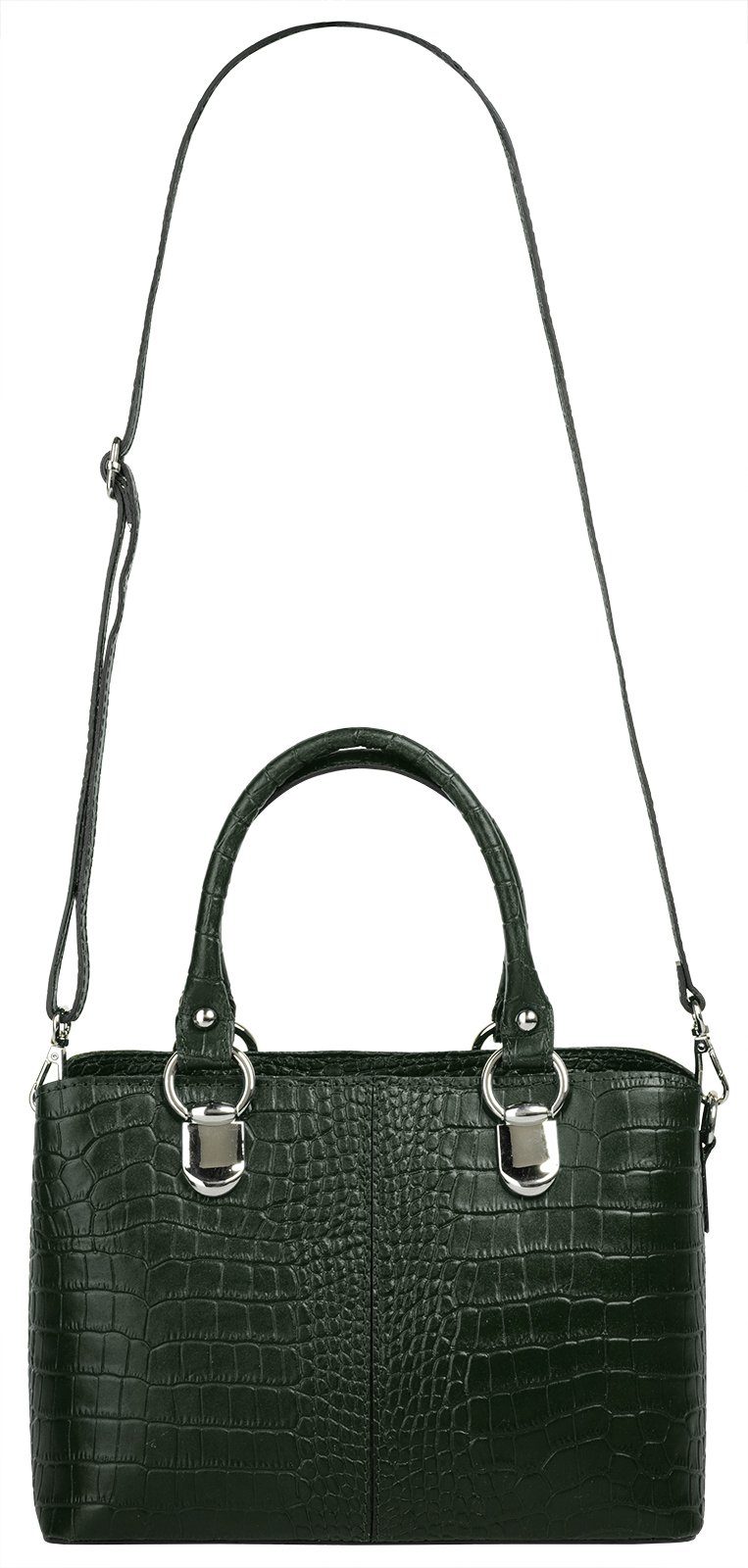 Cluty Schoudertas echt leer, made in italy