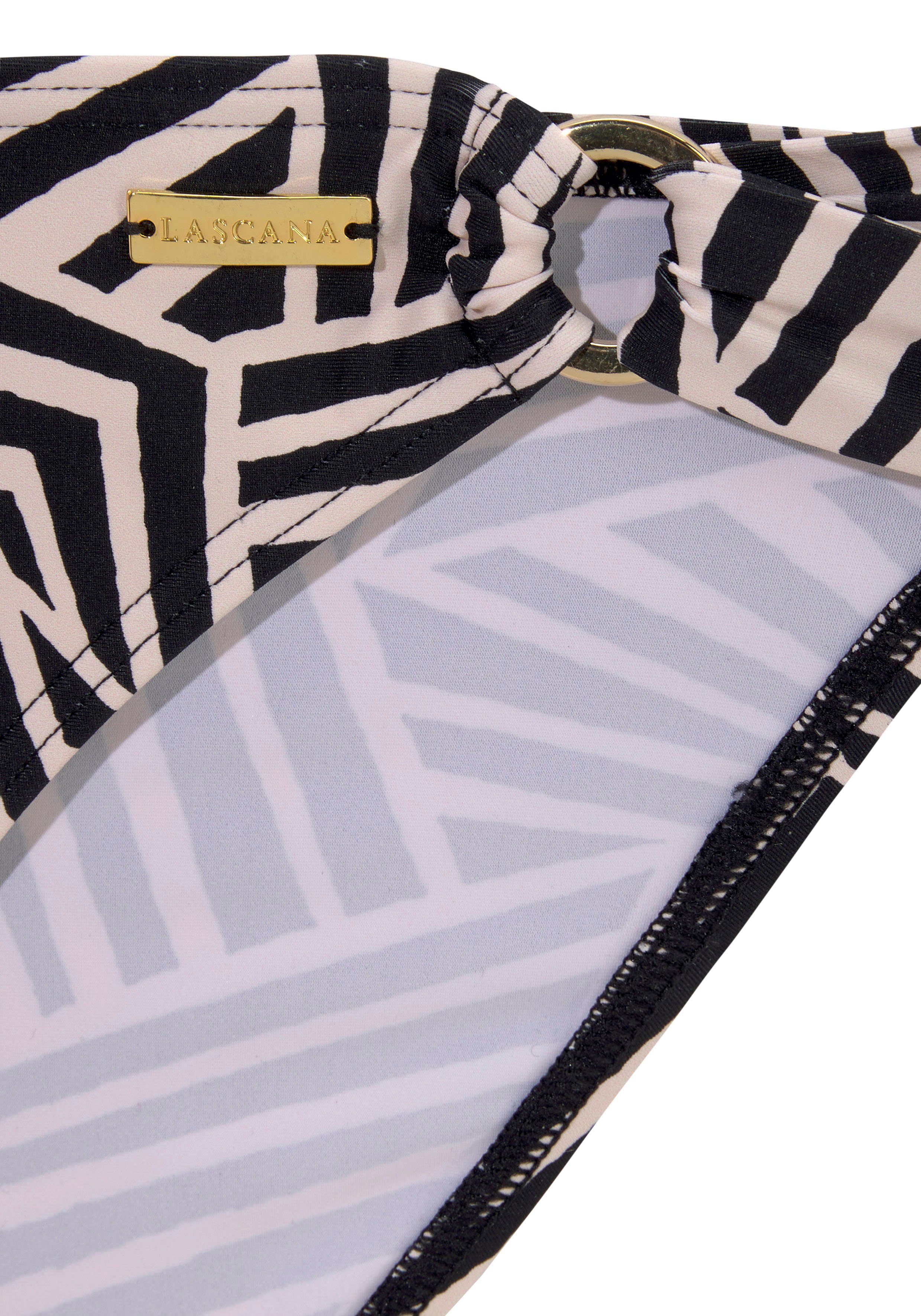 Lascana Bikinibroekje Cleo met geometrische print