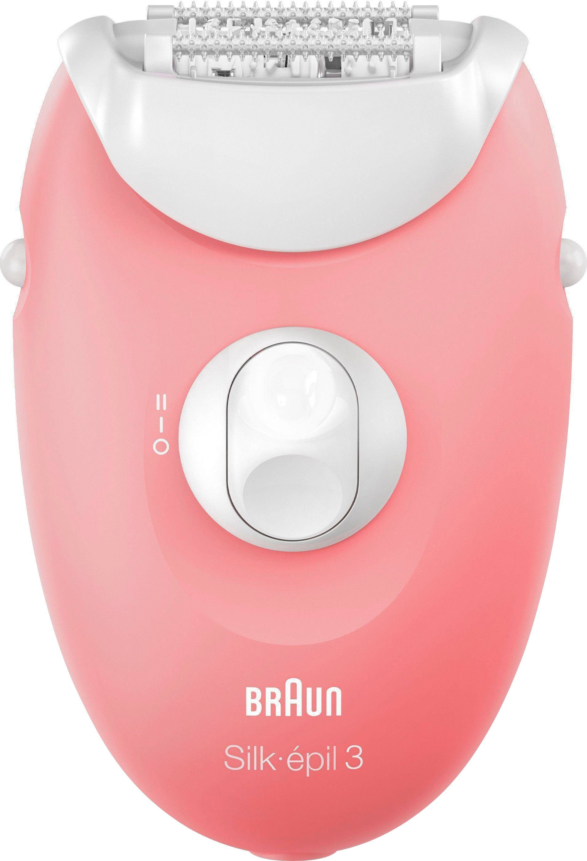 Braun Epilator Silk-épil 3 3-176 20-pincet-systeem, smartlight-technologie, massagerolopzet