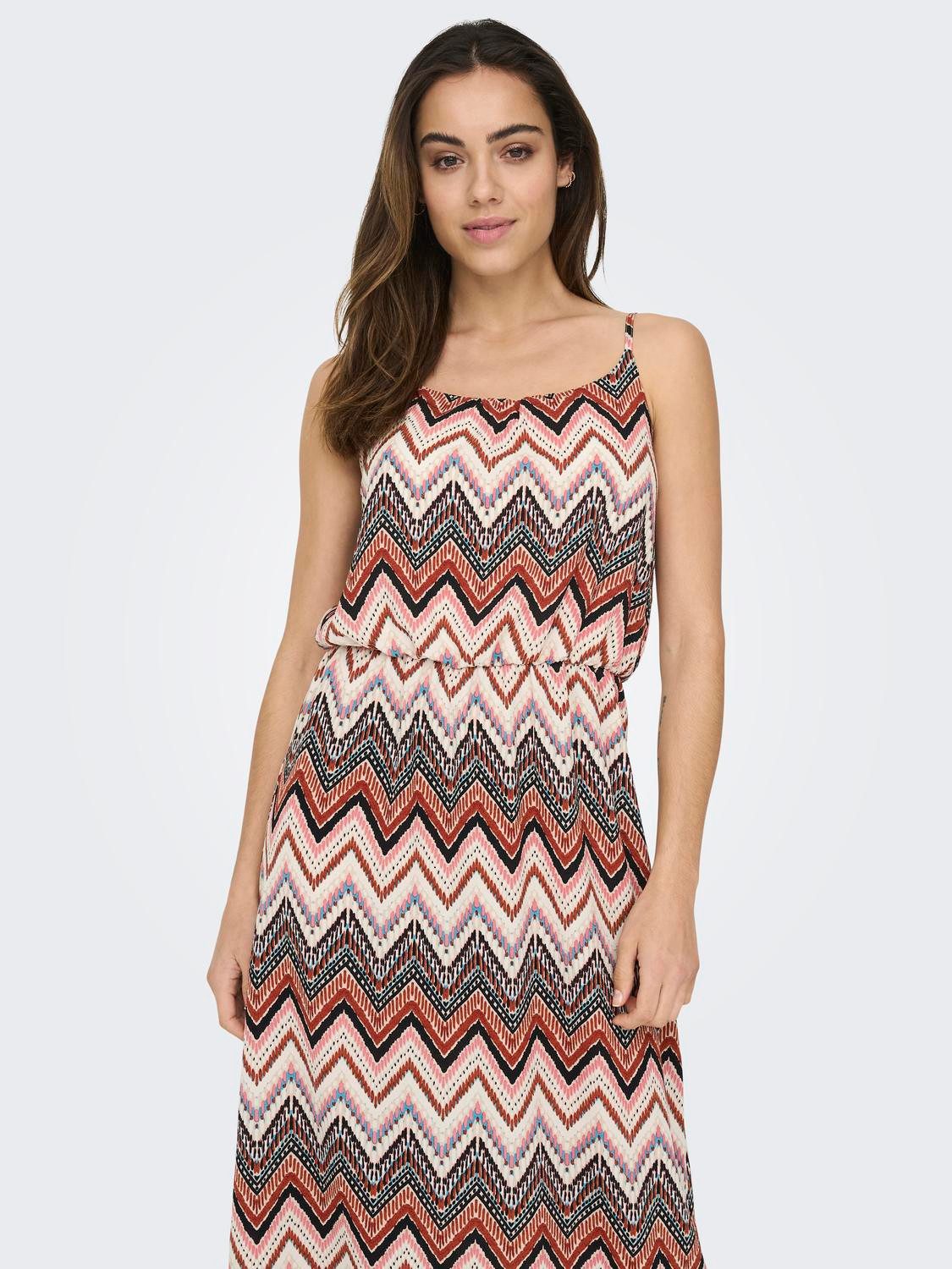 Only Maxi-jurk ONLWINNER S/L MAXI DRESS NOOS PTM