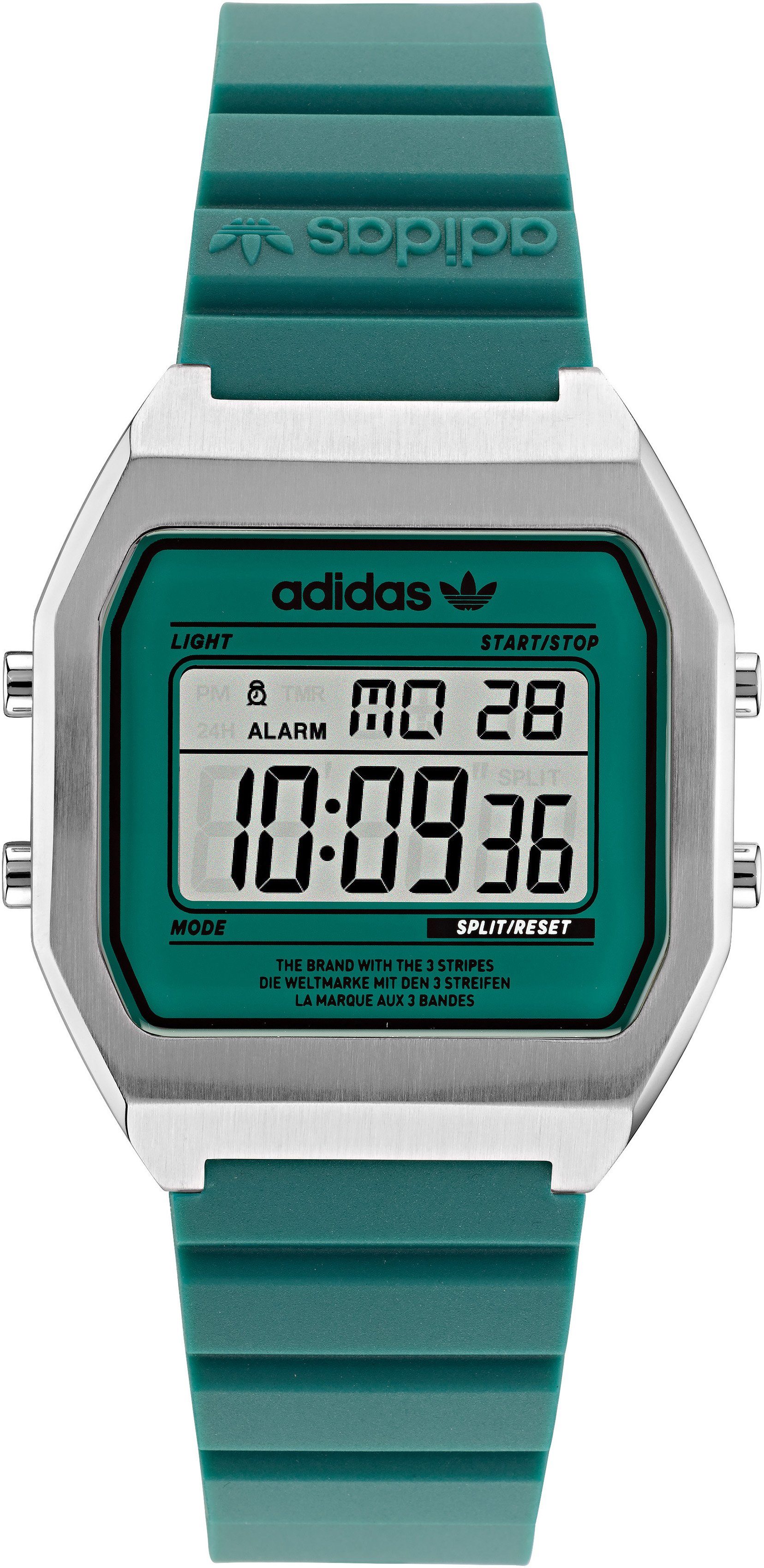 adidas Originals Digitale klok DIGITAL TWO, AOST220762I Horloge, quartz, dameshorloge, herenhorloge