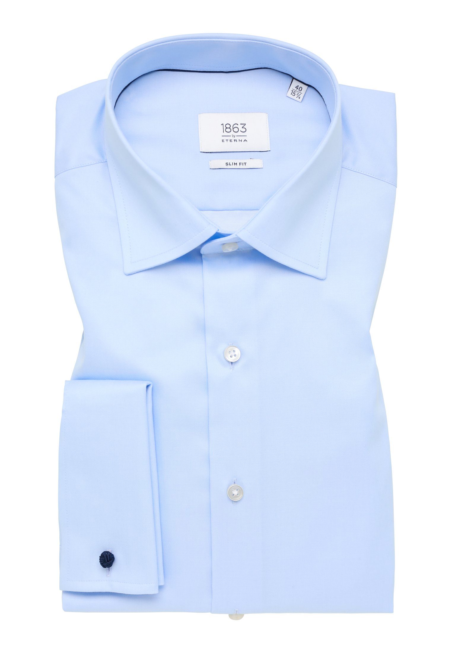 Eterna Overhemd met lange mouwen Slim fit
