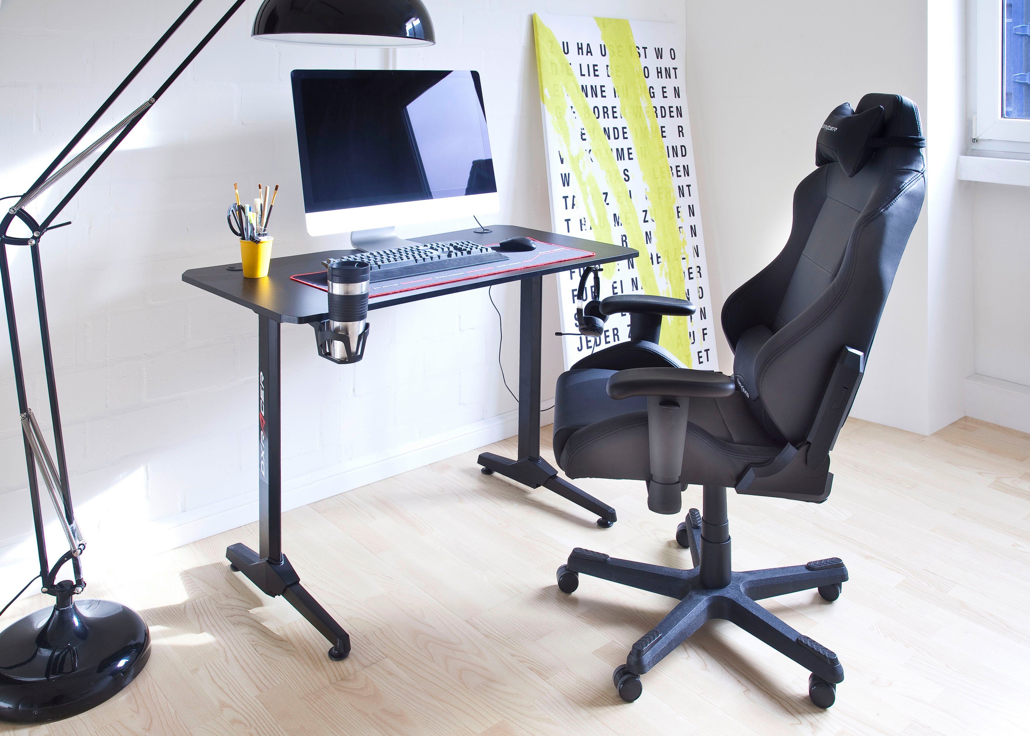 MCA furniture Gamingtafel DX Racer DX coureur gamingtafel