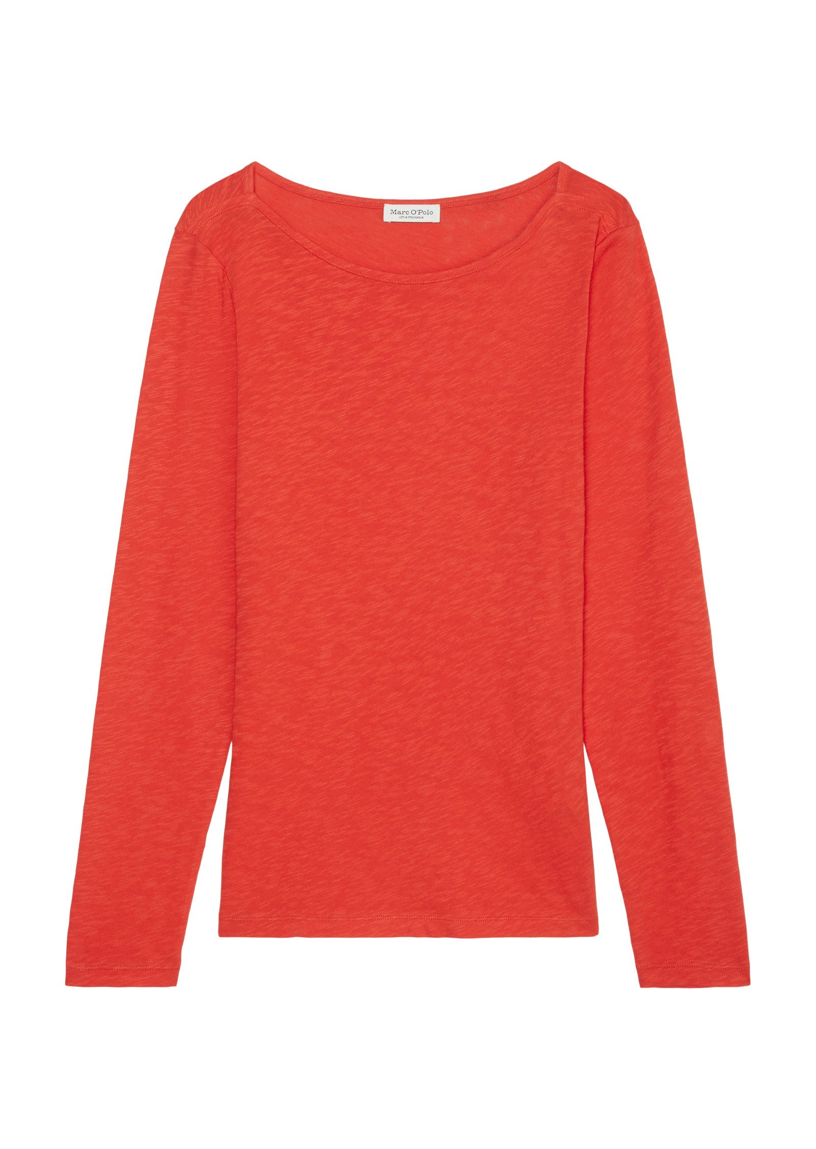 Marc O'Polo Shirt met lange mouwen met flammégaren-structuur