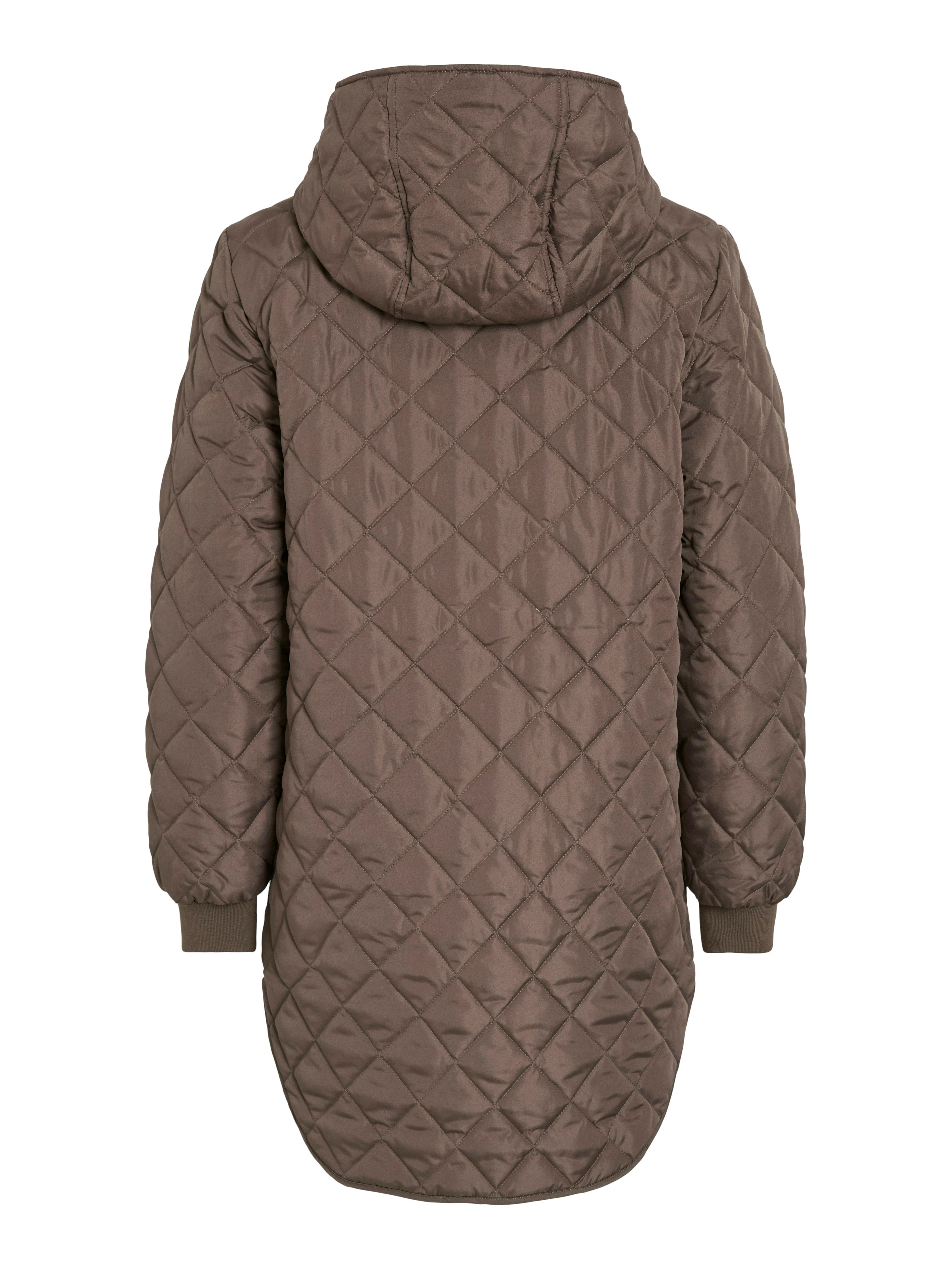Vila Gewatteerde jas VITATE L/S HOODED JACKET - NOOS