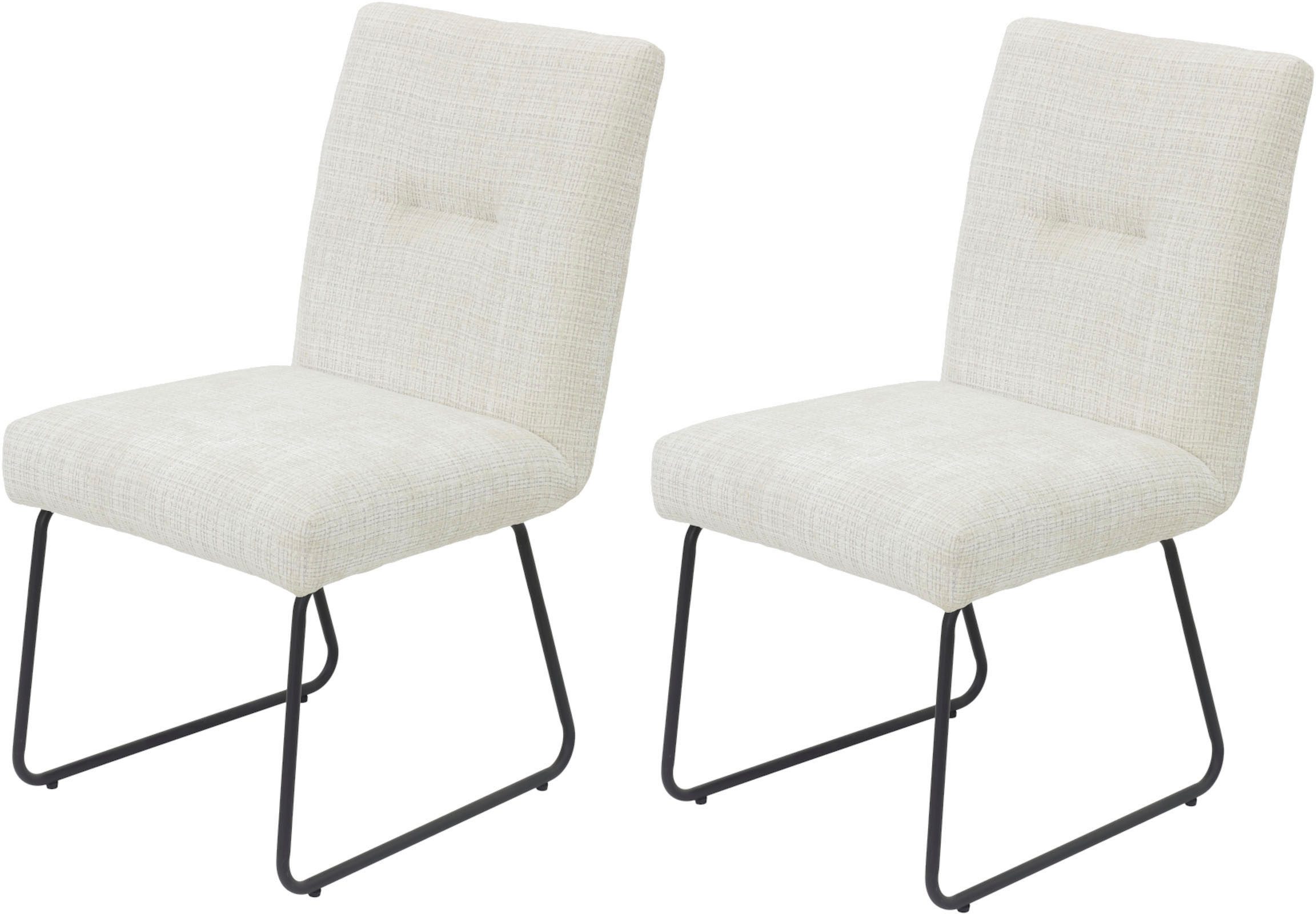 HELA Eetkamerstoel Elsa Comfortstoel met veren, XL-zitbreedte (set, 2 stuks)