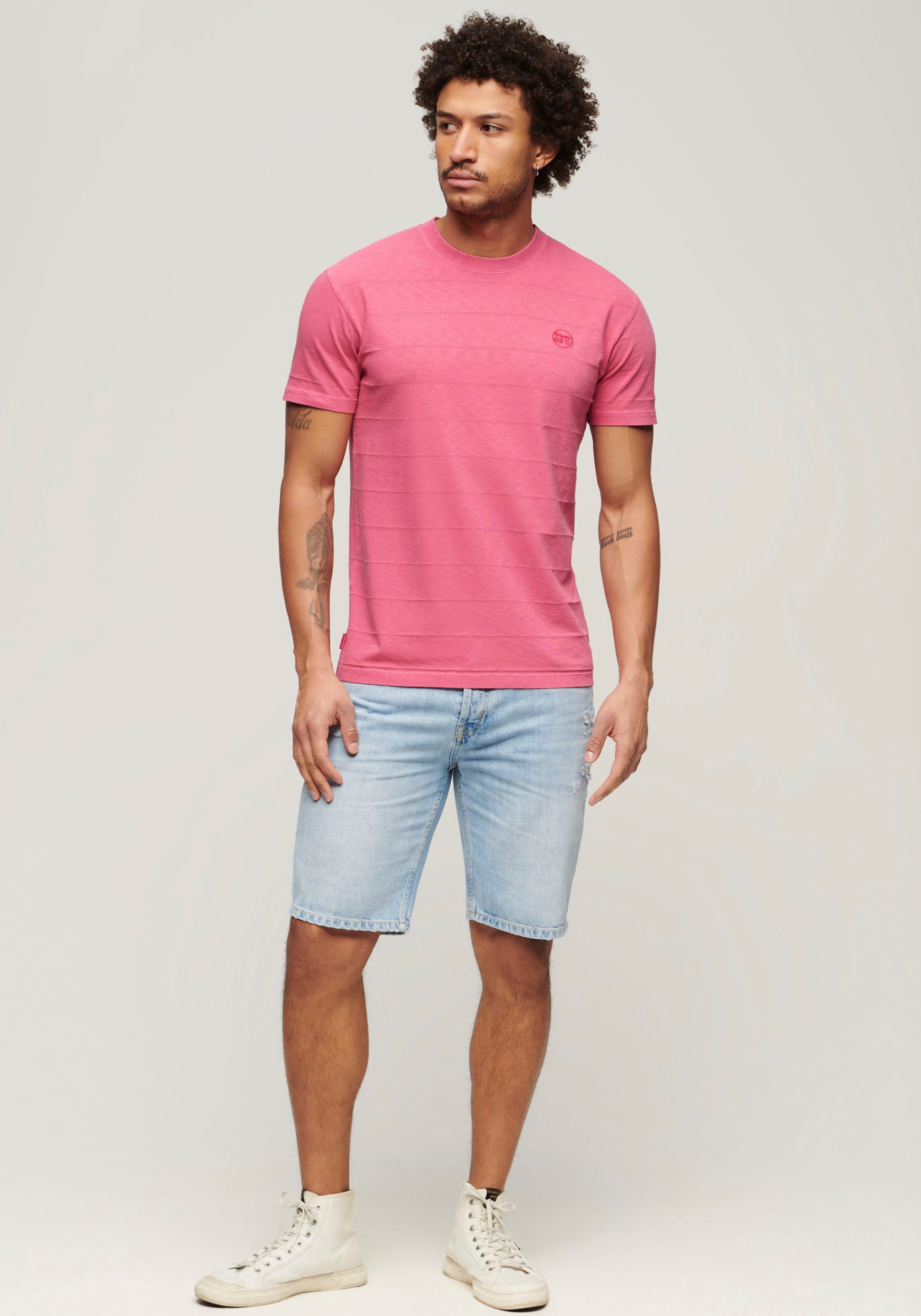 Superdry Shirt met korte mouwen SD-VINTAGE TEXTURE TEE