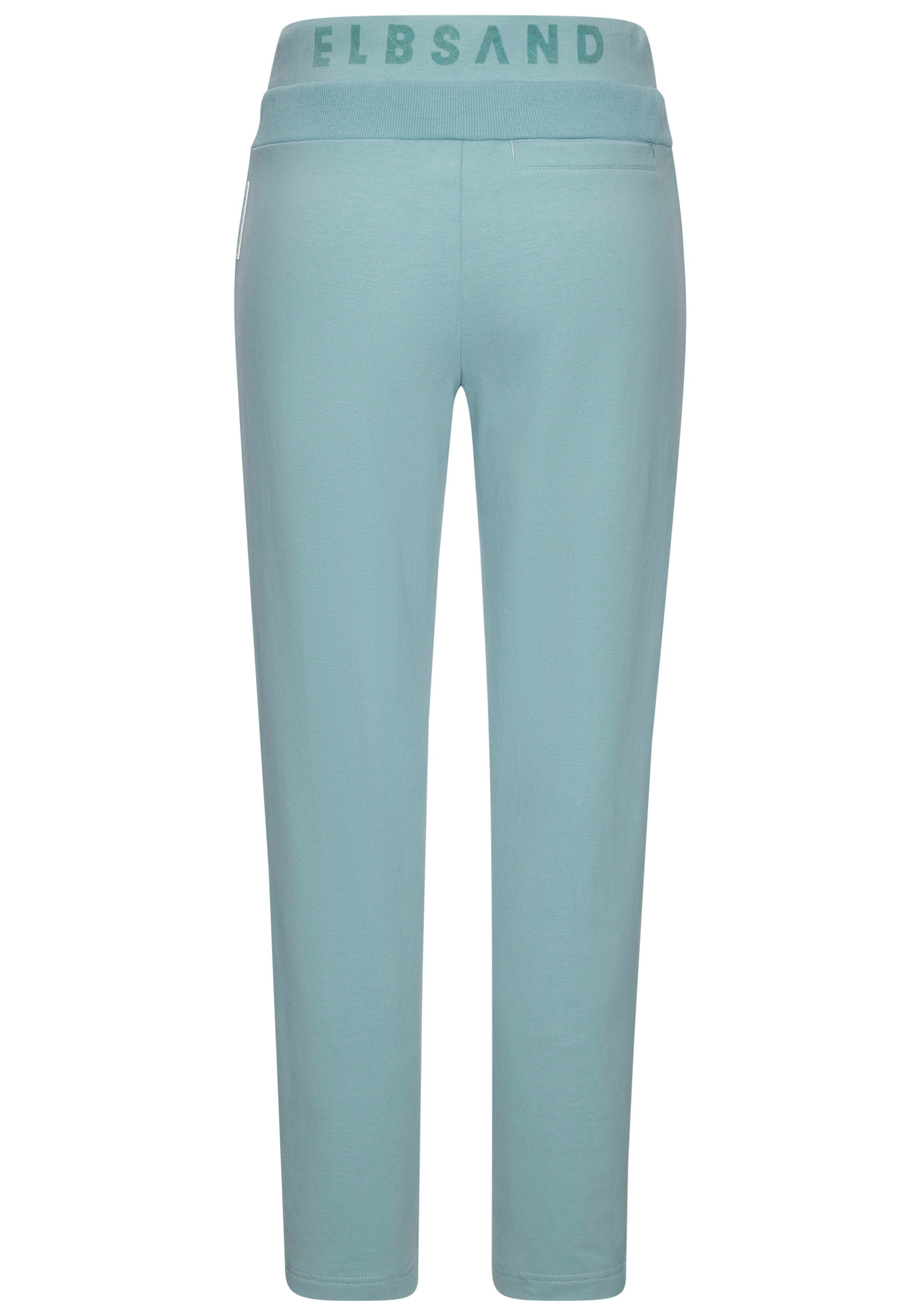 Elbsand Sweatbroek Brinja met zakken en brede trekkoorden, joggingbroek, casual pasvorm