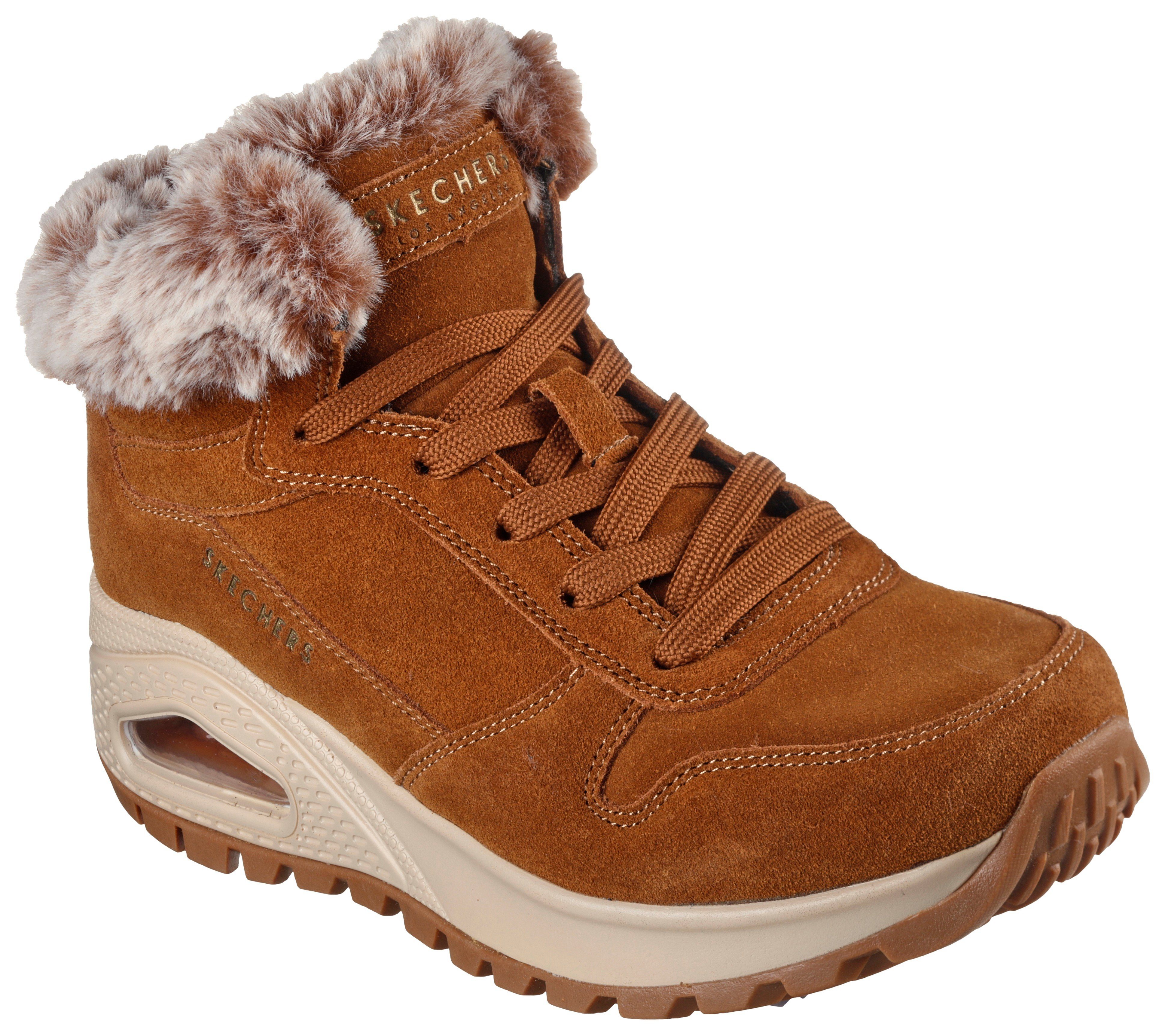 Skechers Winterlaarzen UNO RUGGED-WINTRINESS Sneeuwlaarzen met waterafstotende uitrusting