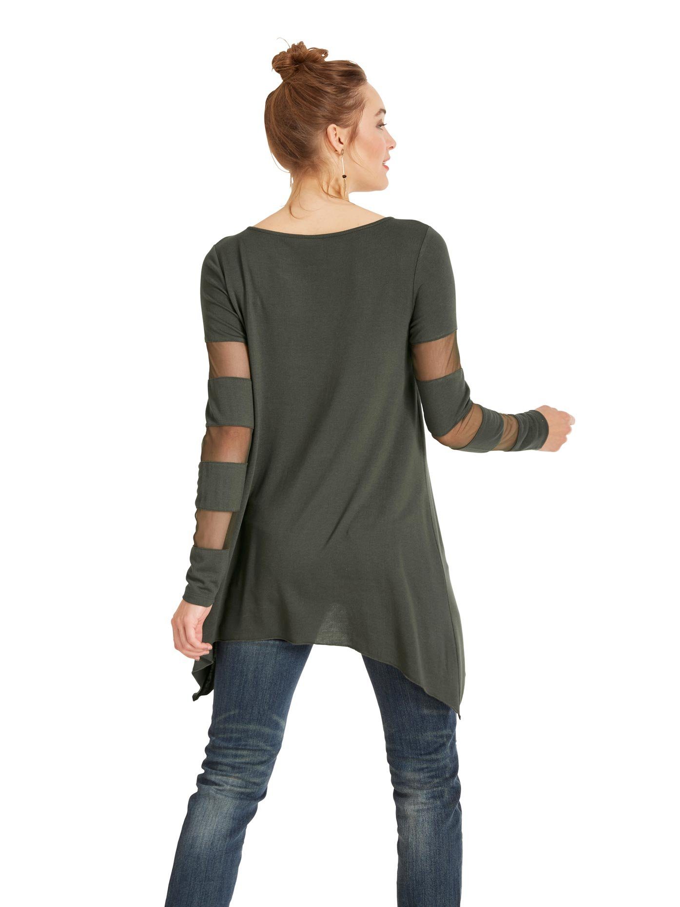heine Shirt met ronde hals Shirt (1-delig)