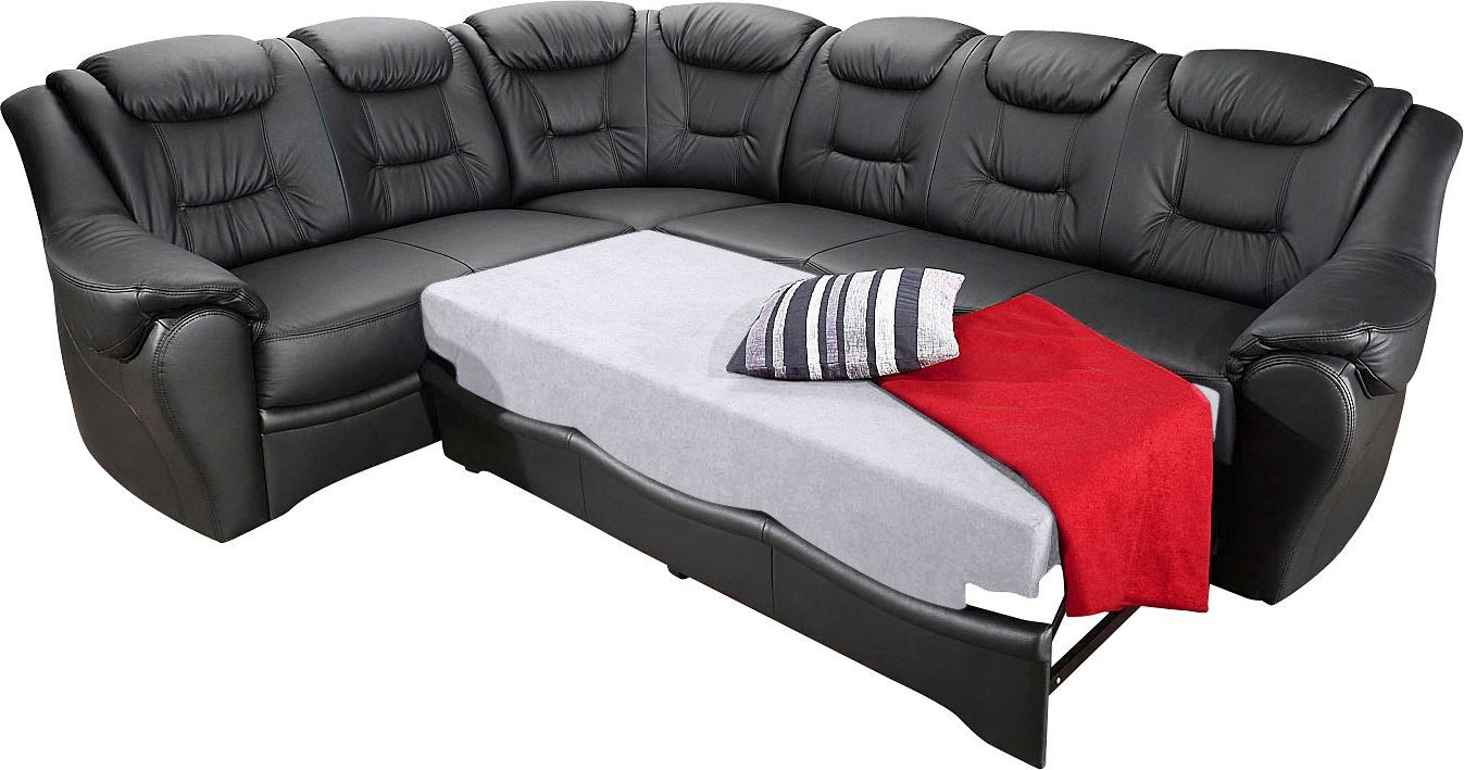 sit&more Hoekbank Bellevue L-vorm optioneel met slaapfunctie