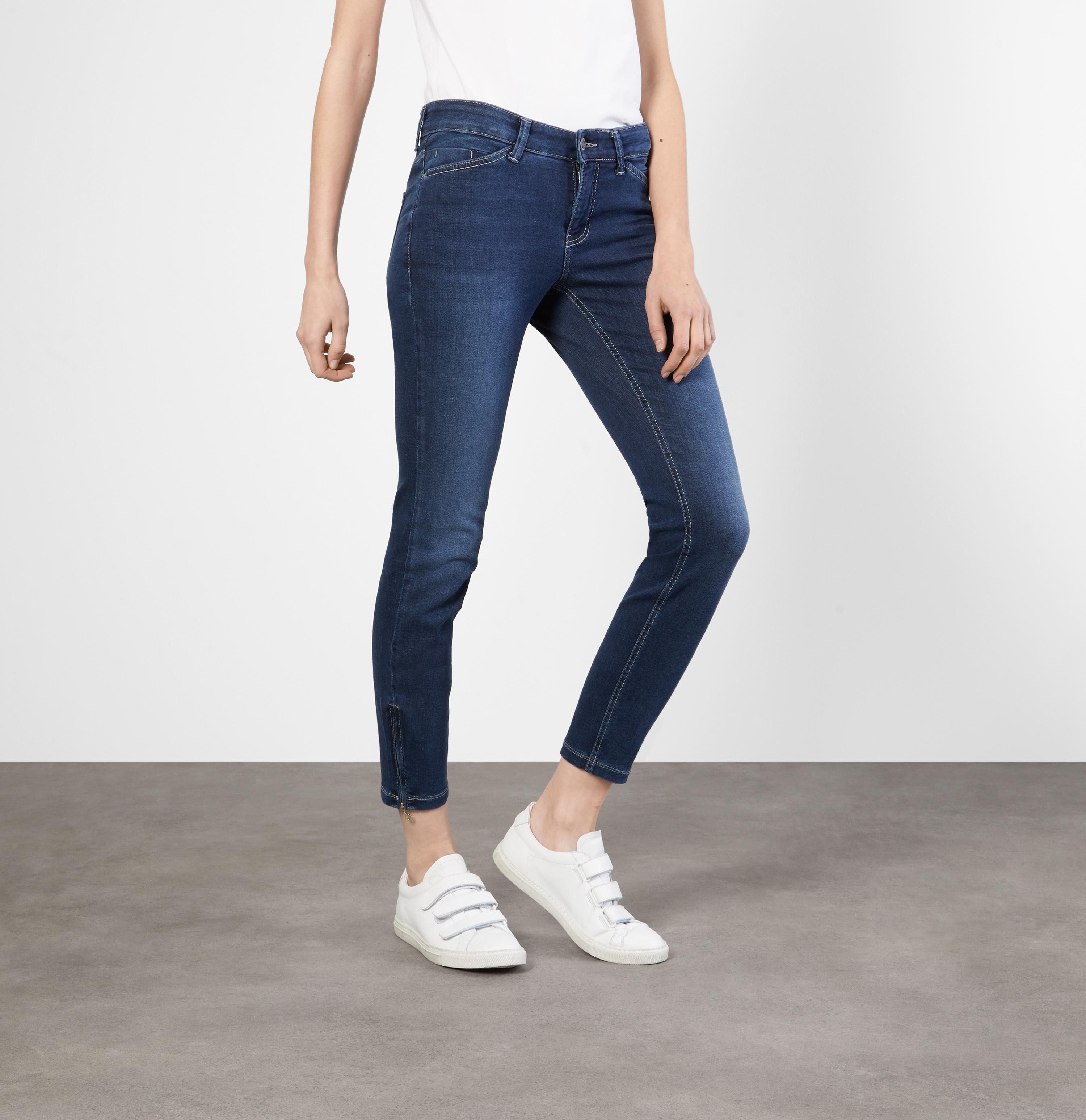 MAC 7 8 jeans Dream Chic Verkort model met ritssluiting