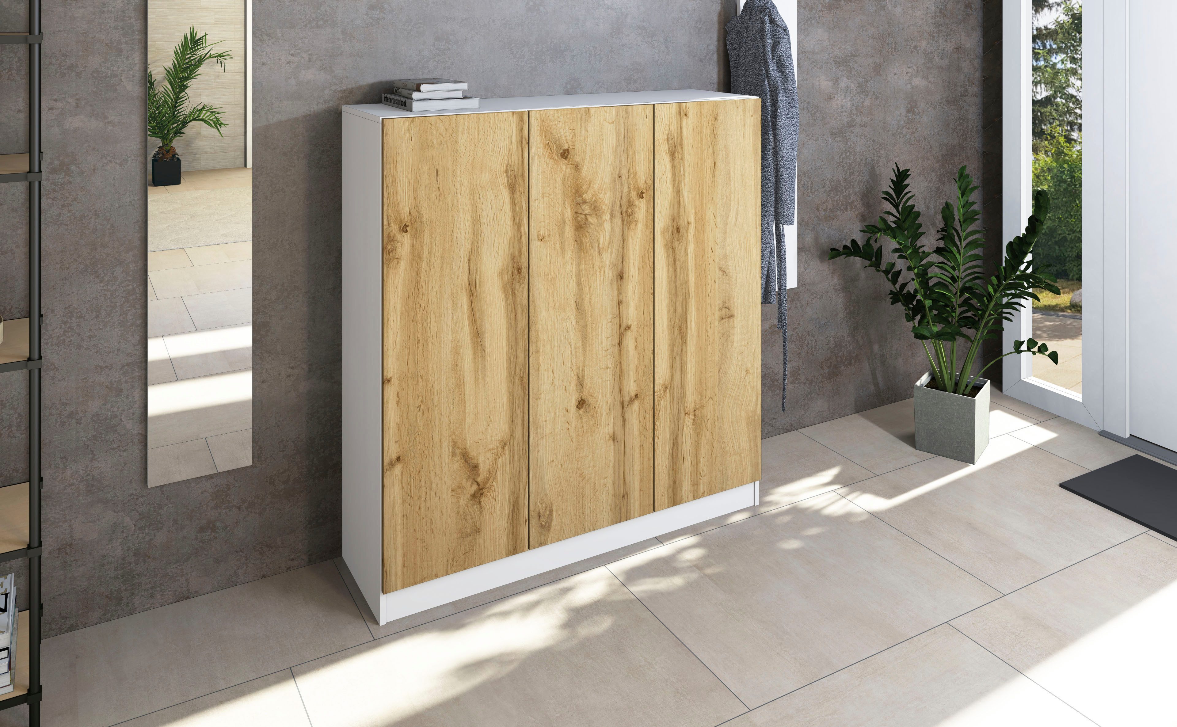 borchardt Möbel Schoenenkast Vaasa3 Breedte 114 cm