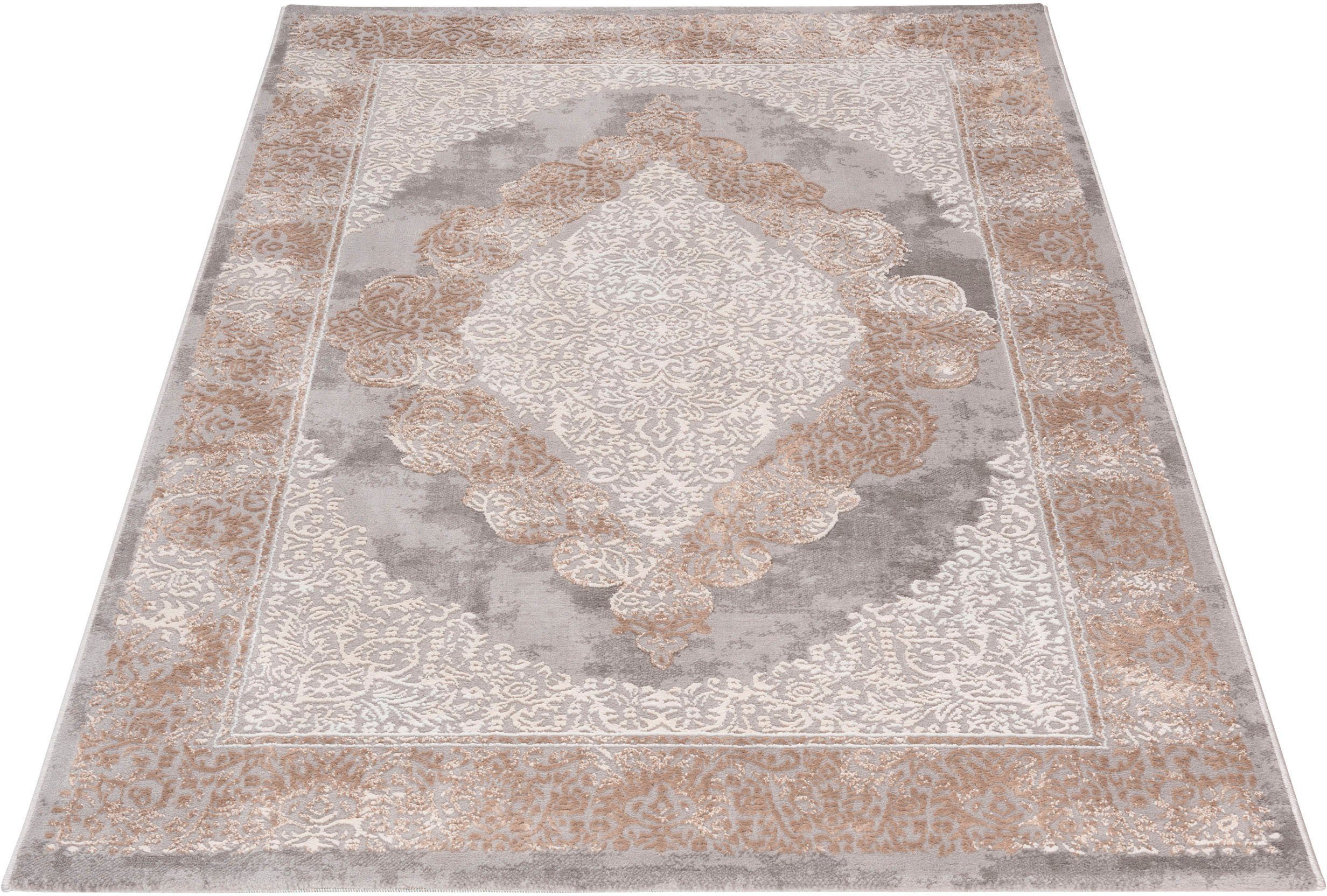 Sehrazat Vloerkleed Lexa 4000 elegant vintage ontwerp, prachtig 3d-effect