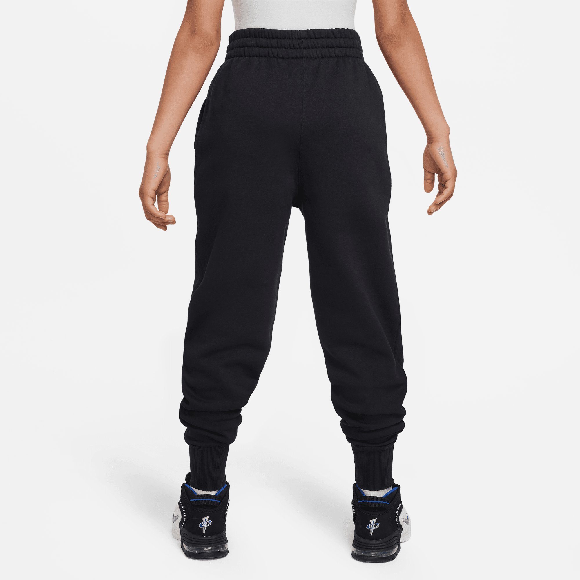 Nike Sportswear Joggingbroek CLUB FLEECE BIG KIDS' (GIRLS') HIGH-WAISTED FITTED PANTS