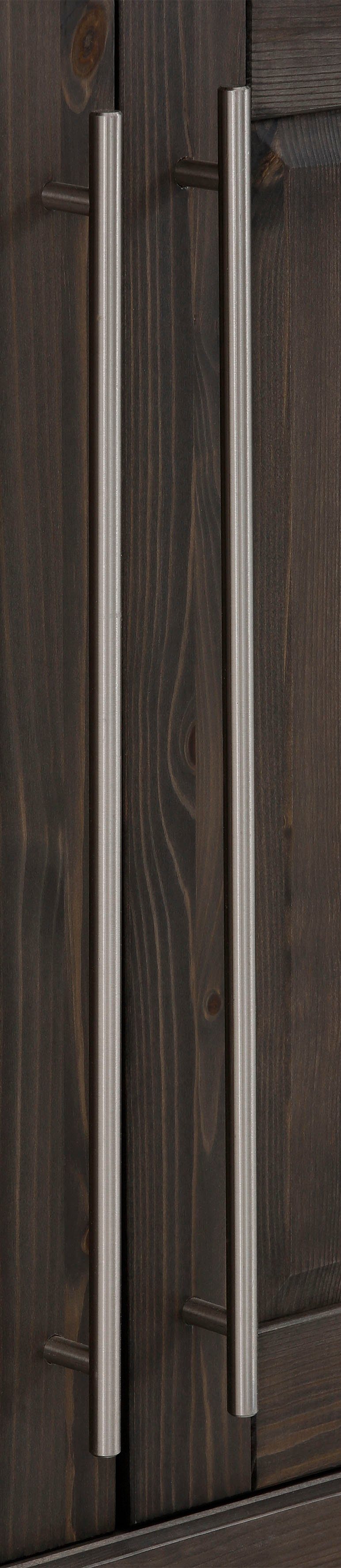 Home affaire Vitrinekast Meliss van massieve dennen, fsc® breedte 94 cm