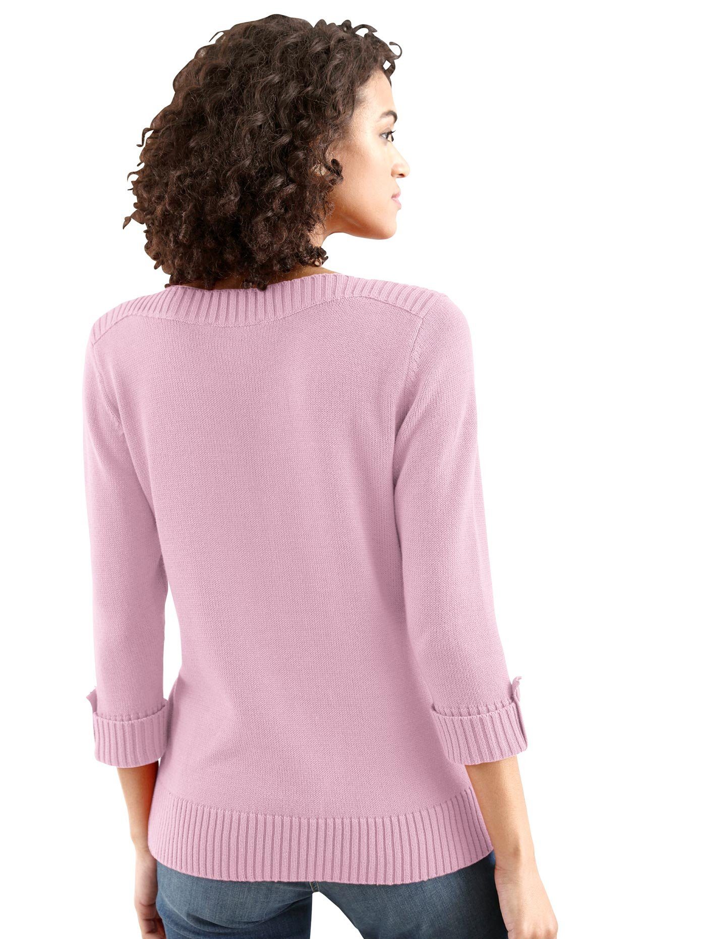 Casual Looks Trui met 3/4 mouwen Trui