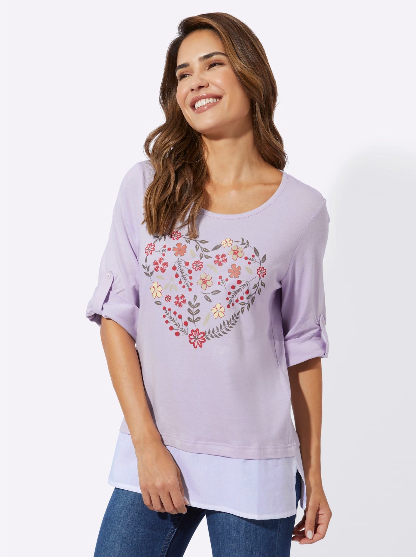 Classic Basics 2-in-1-shirt (1-delig)