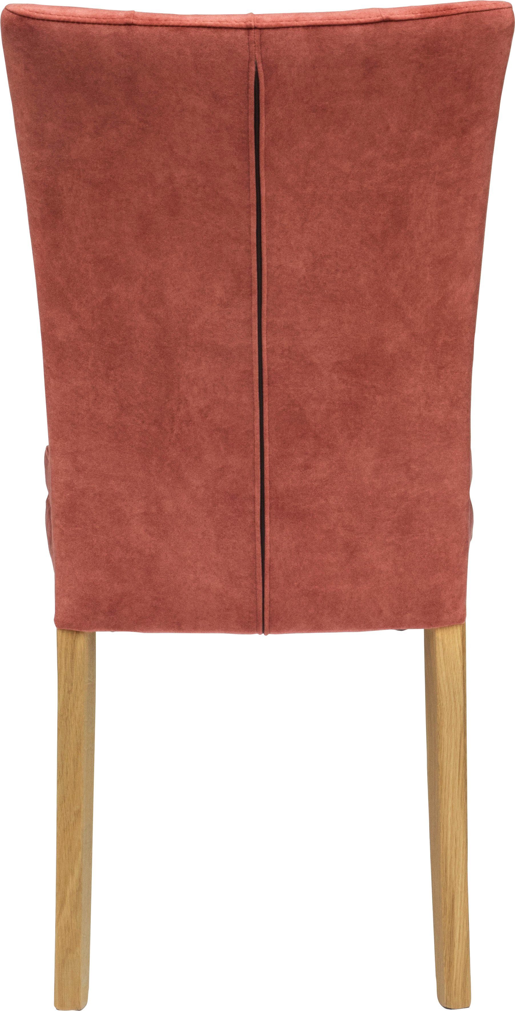 Home affaire Eetkamerstoel Colorado BESTSELLER Polsterstoel Poten in eiken of noten. In set van 2, 4 of 6