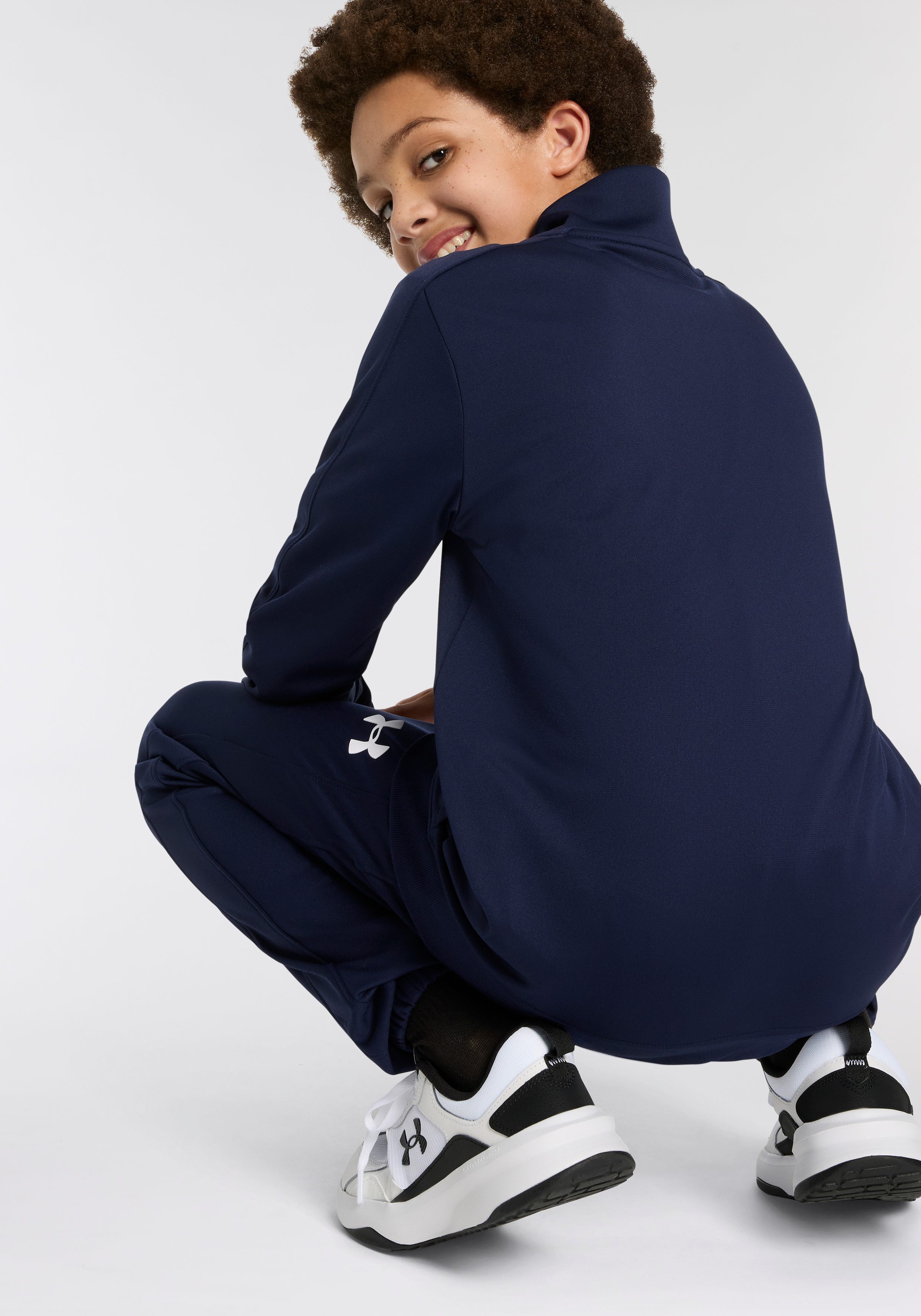 Under Armour® Trainingspak UA RIVAL KNIT TRACKSUIT Voor kinderen - binnenmateriaal zacht opgeruwd (1-delig)