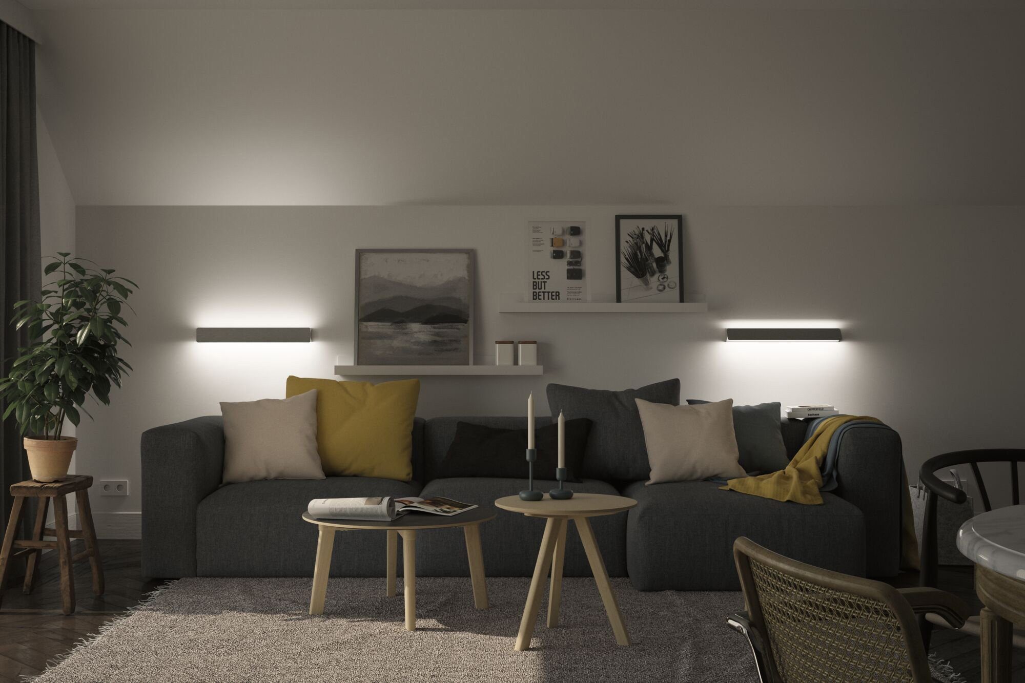 Paulmann Wandlamp Katla (1 stuk)