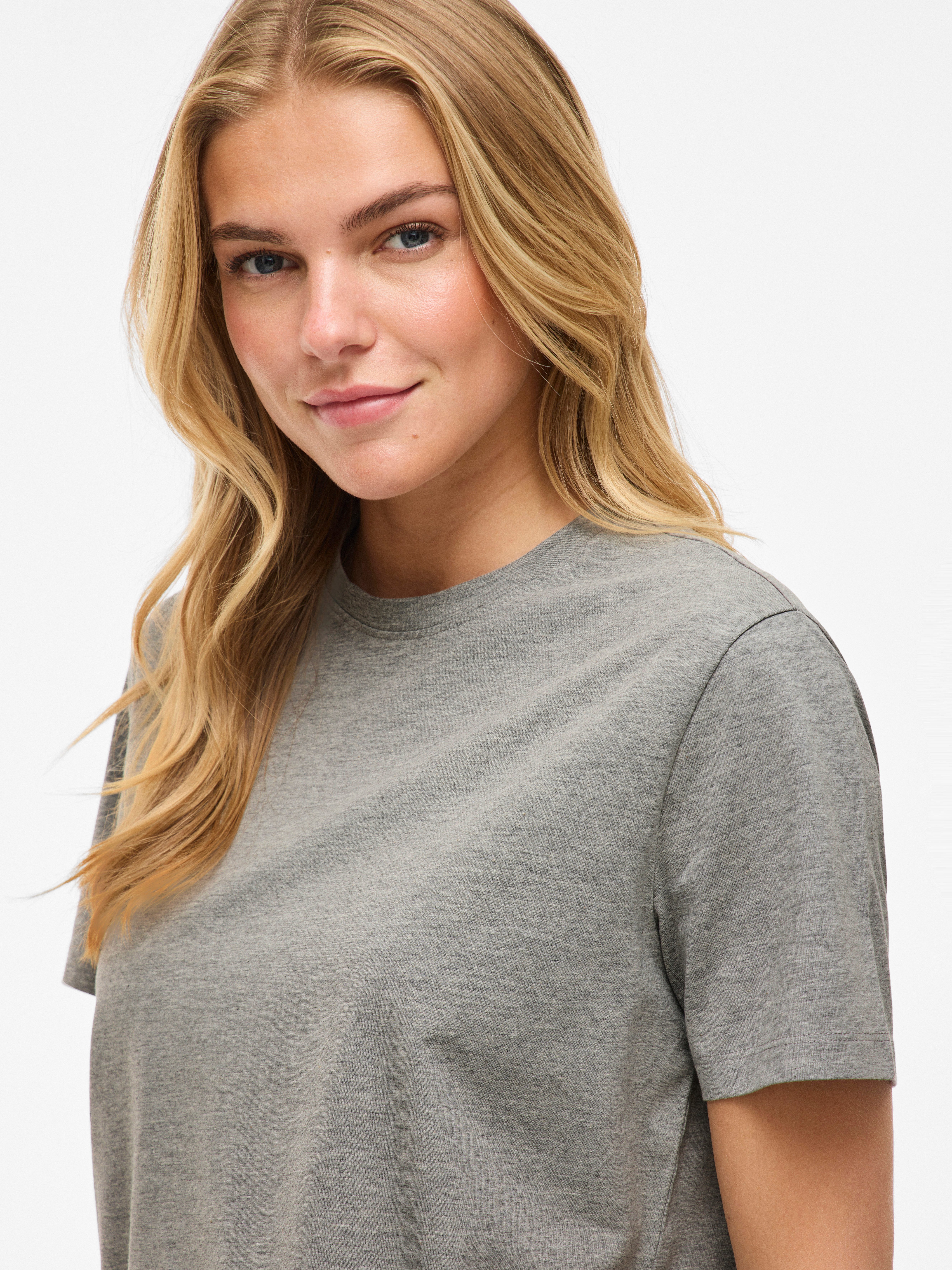 Vila Shirt met korte mouwen VINORA S/S T-SHIRT - NOOS