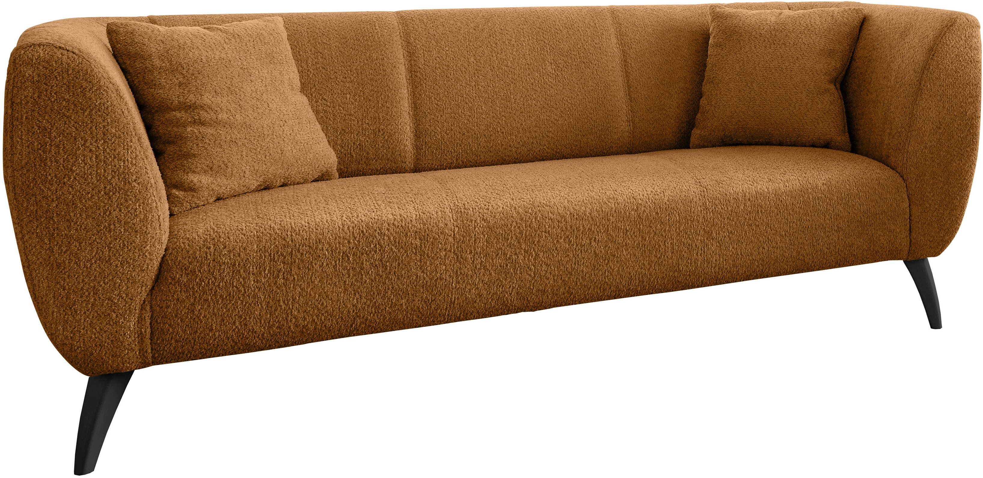 INOSIGN 3-zitsbank twee verschillende pootkleuren naar keuze