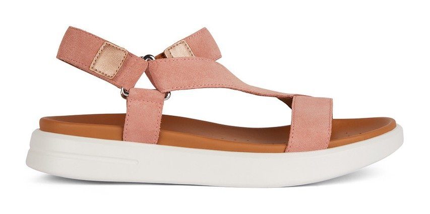 Geox Sandalen D XAND 2S B , zomerschoen, sandaal, met klittenbandsluiting aan de hiel
