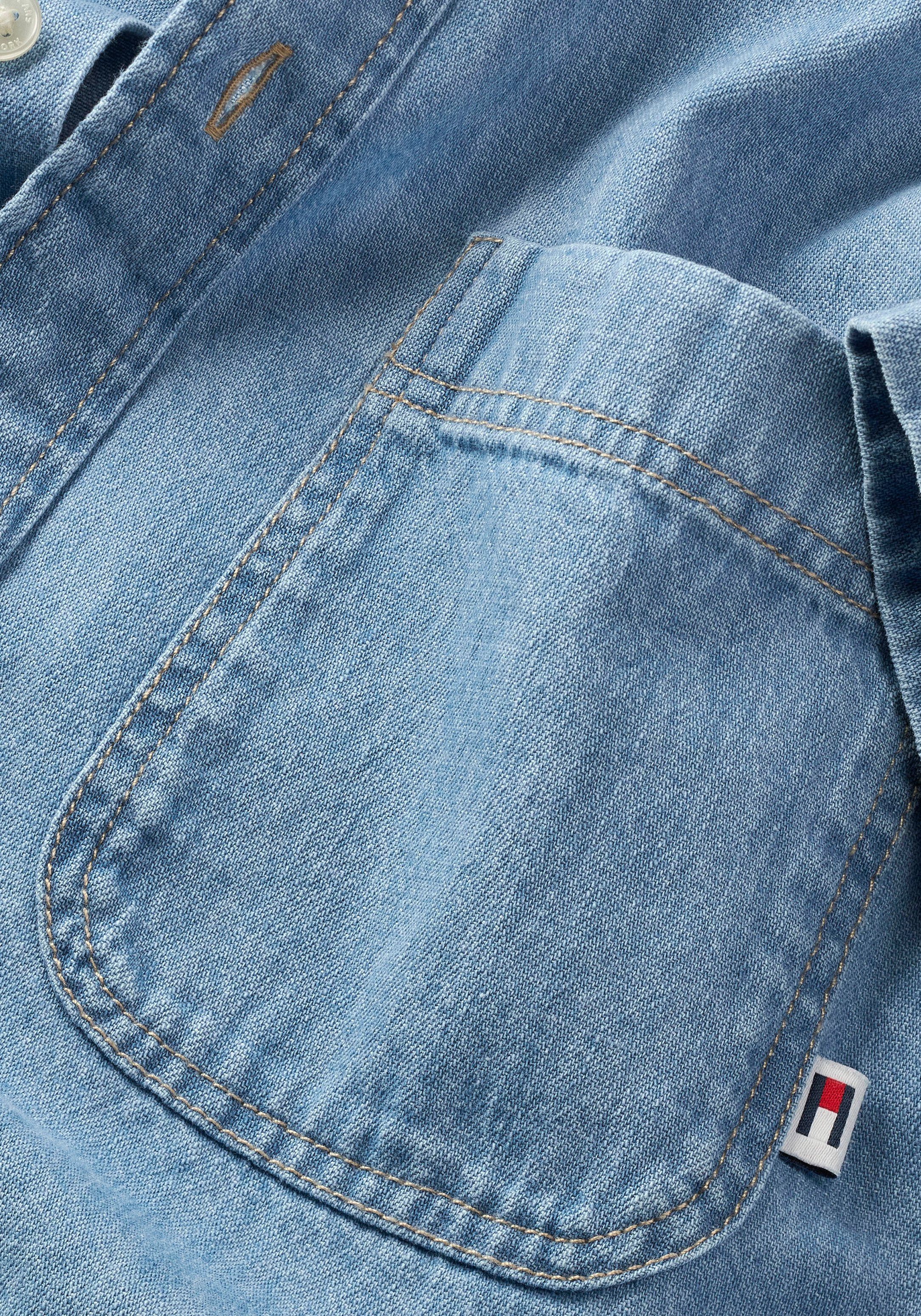 TOMMY Jeans overhemd TJM REG DENIM SS SHIRT