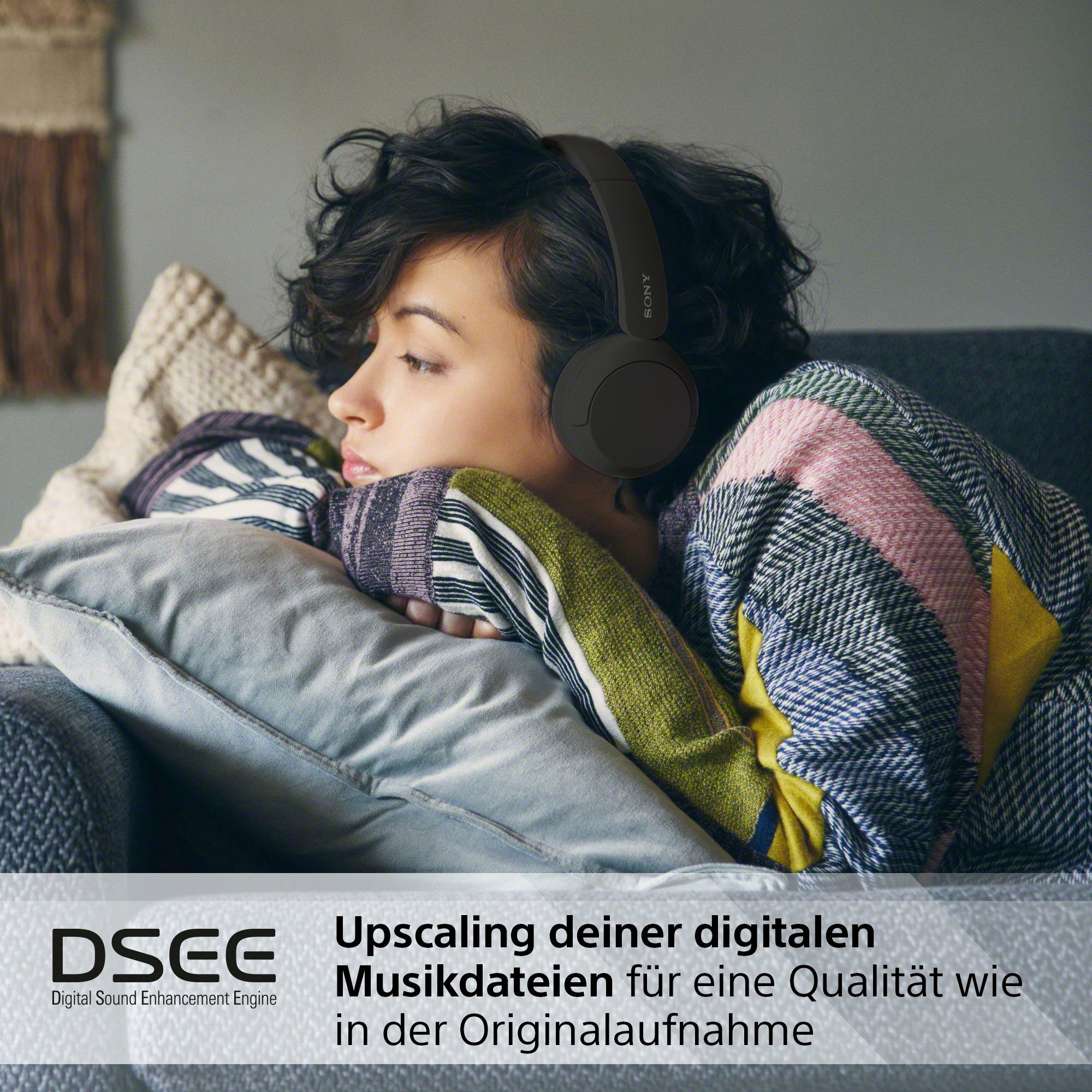 Sony Bluetooth-hoofdtelefoon WHCH520 200 uur max. accuduur (standby)