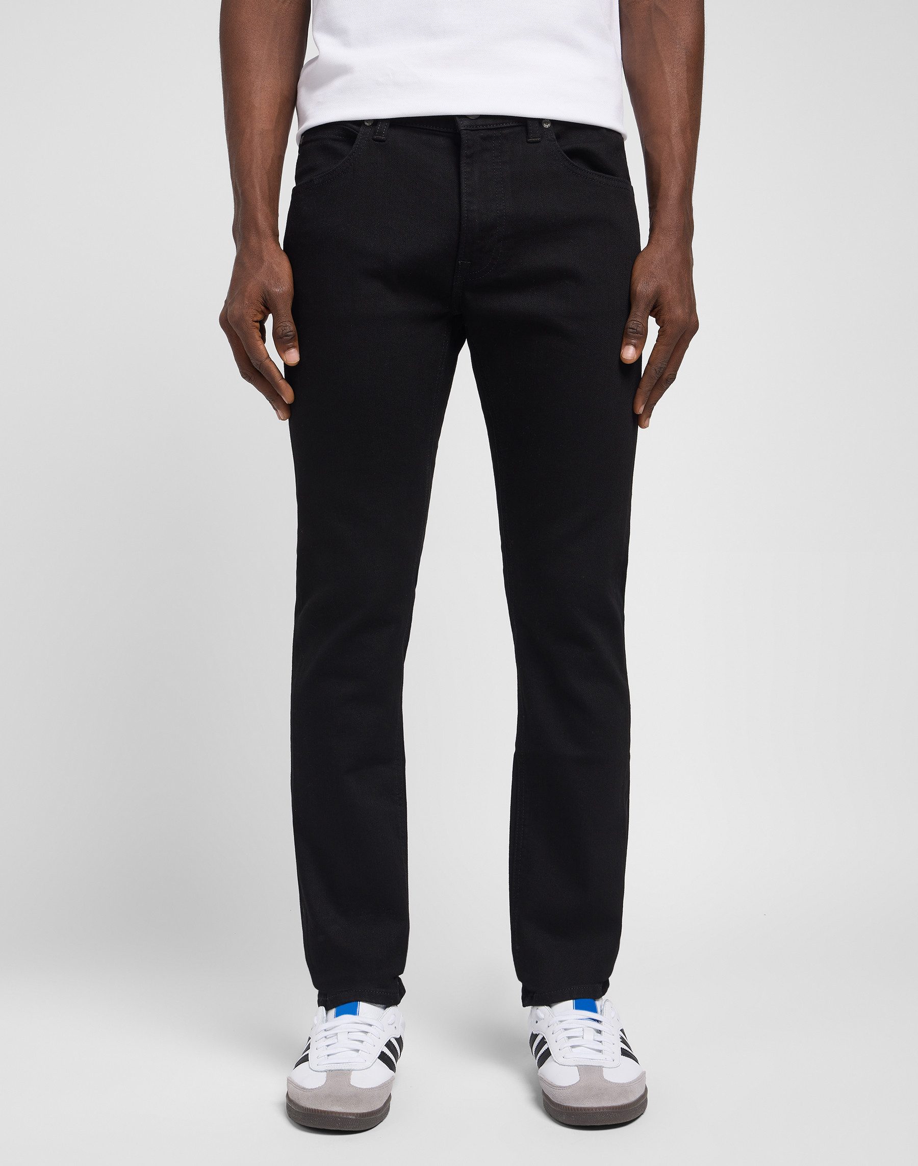 Lee Tapered jeans Luke heren tapered jeans maat 30 zwart