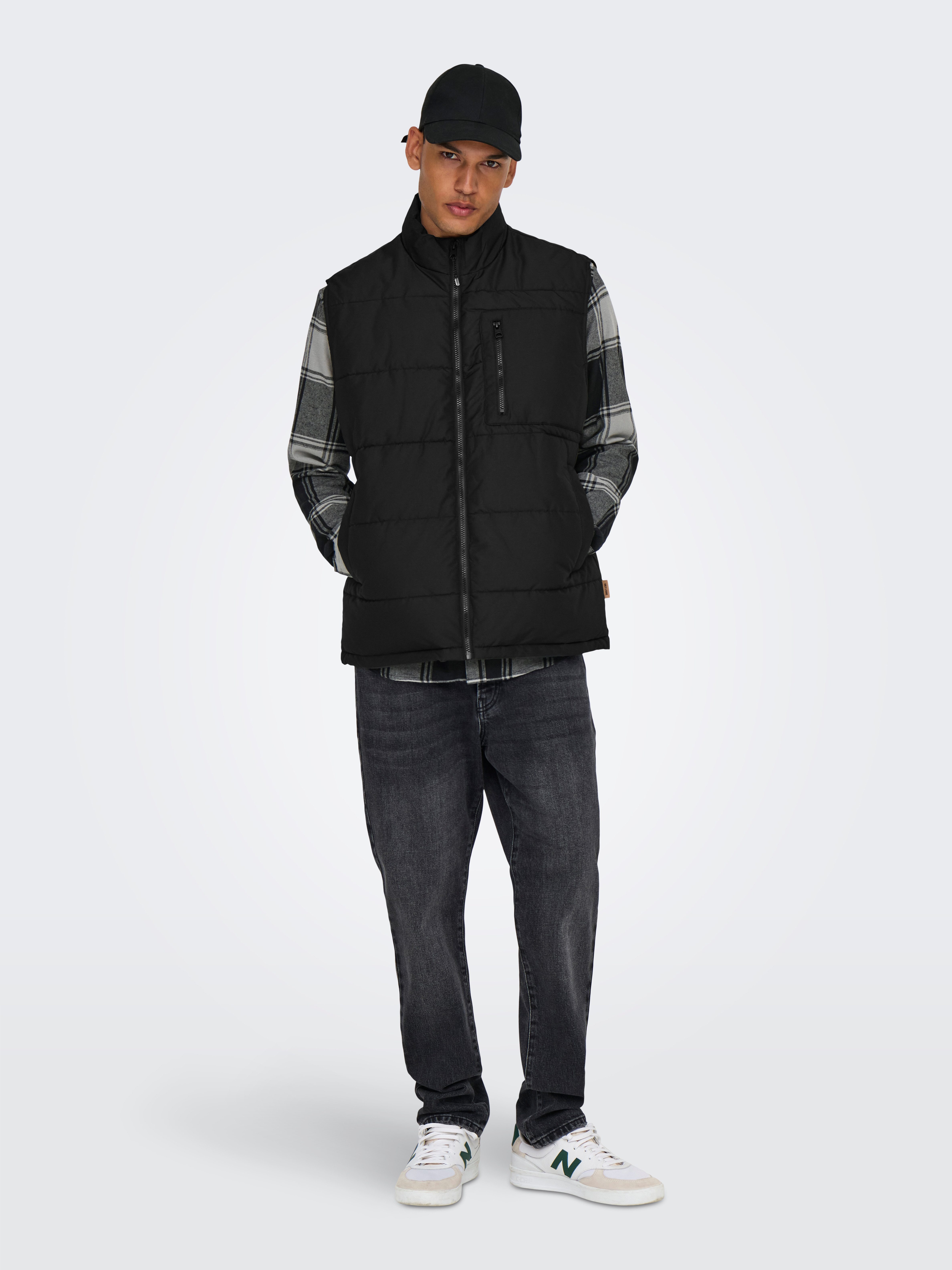 ONLY & SONS Bodywarmer ONSJAKE QUILTED VEST OTW