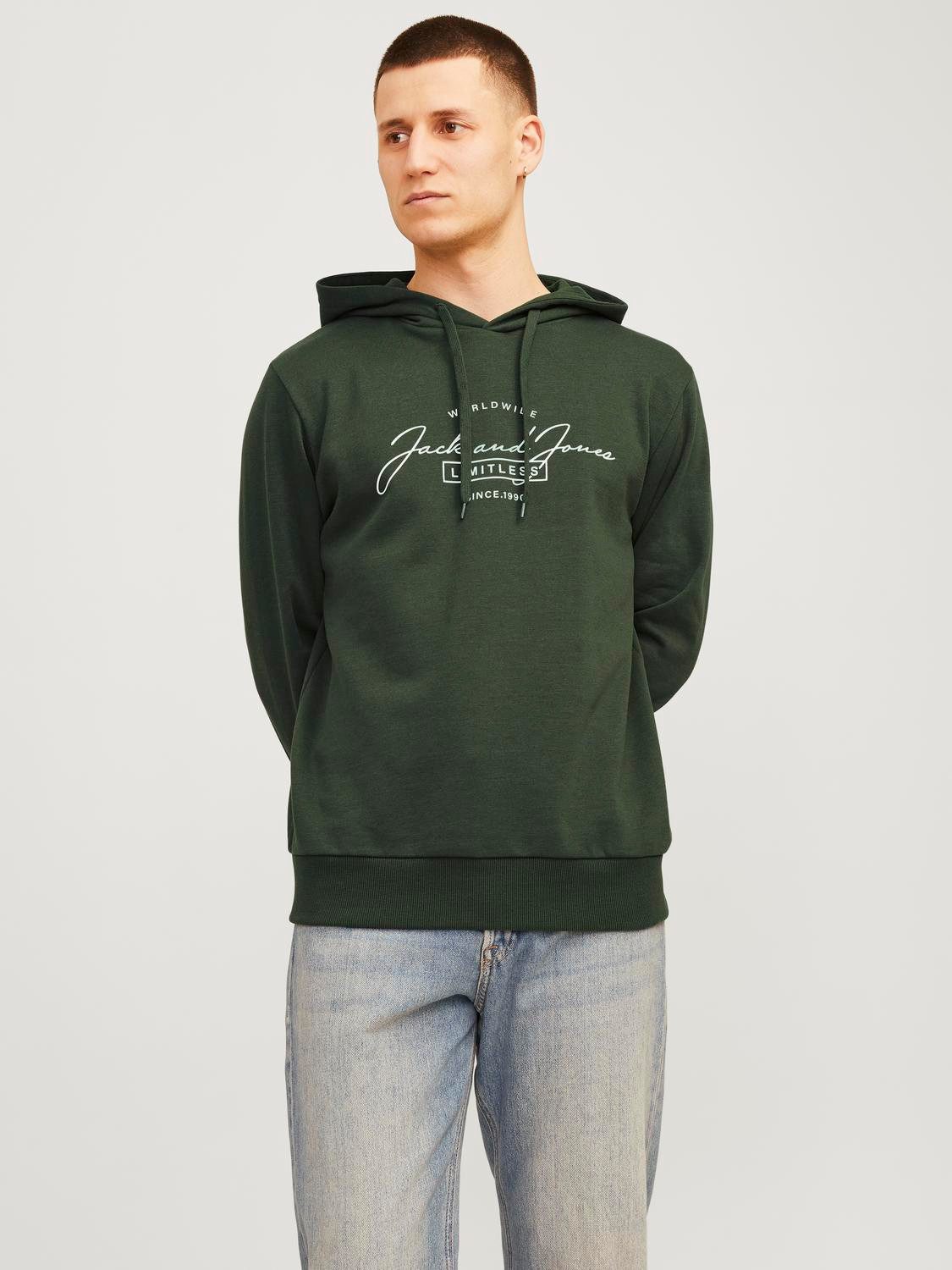 Jack & Jones Hoodie JJFERRIS SWEAT HOOD